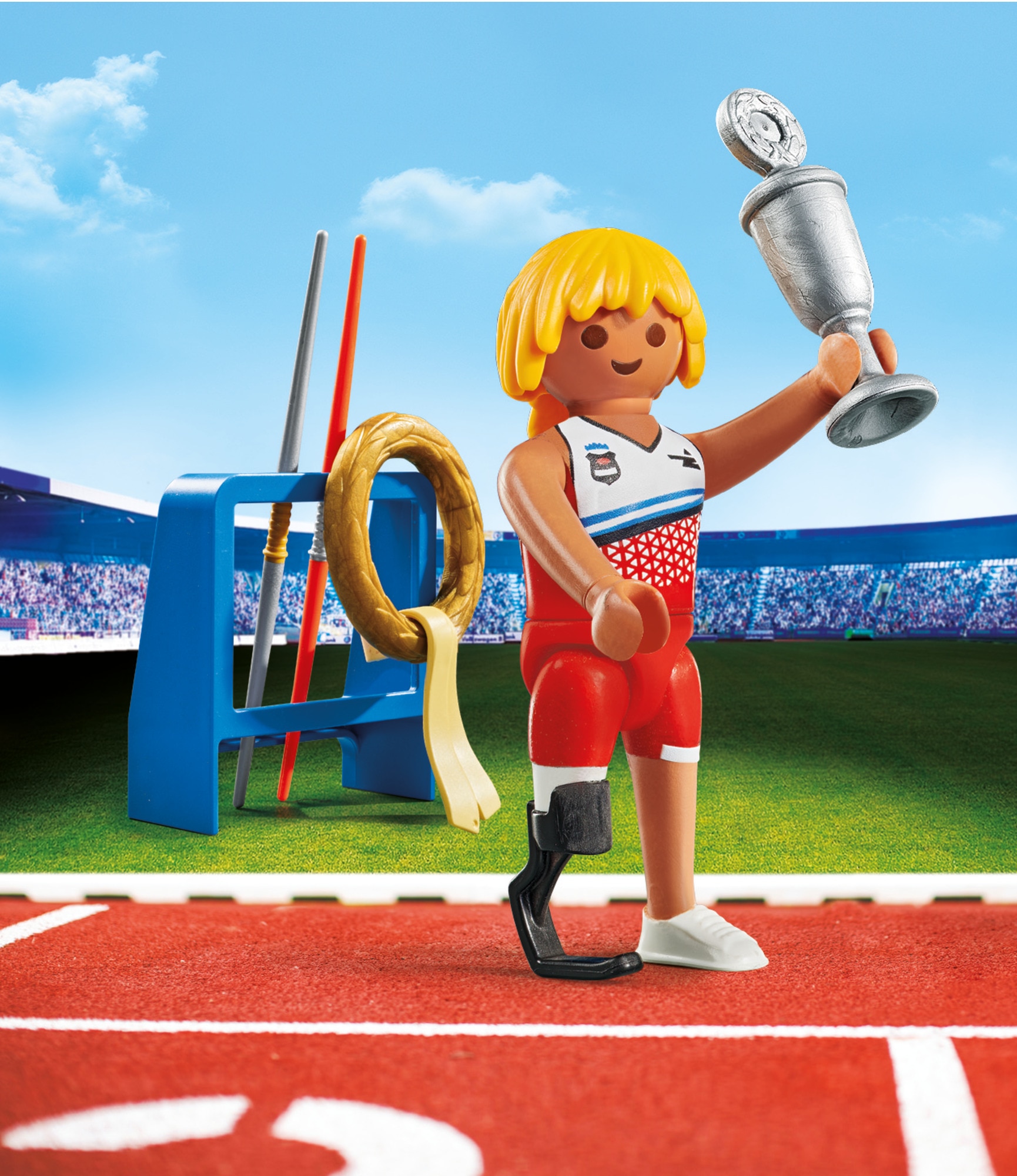 Lanzador de jabalina Playmobil 4
