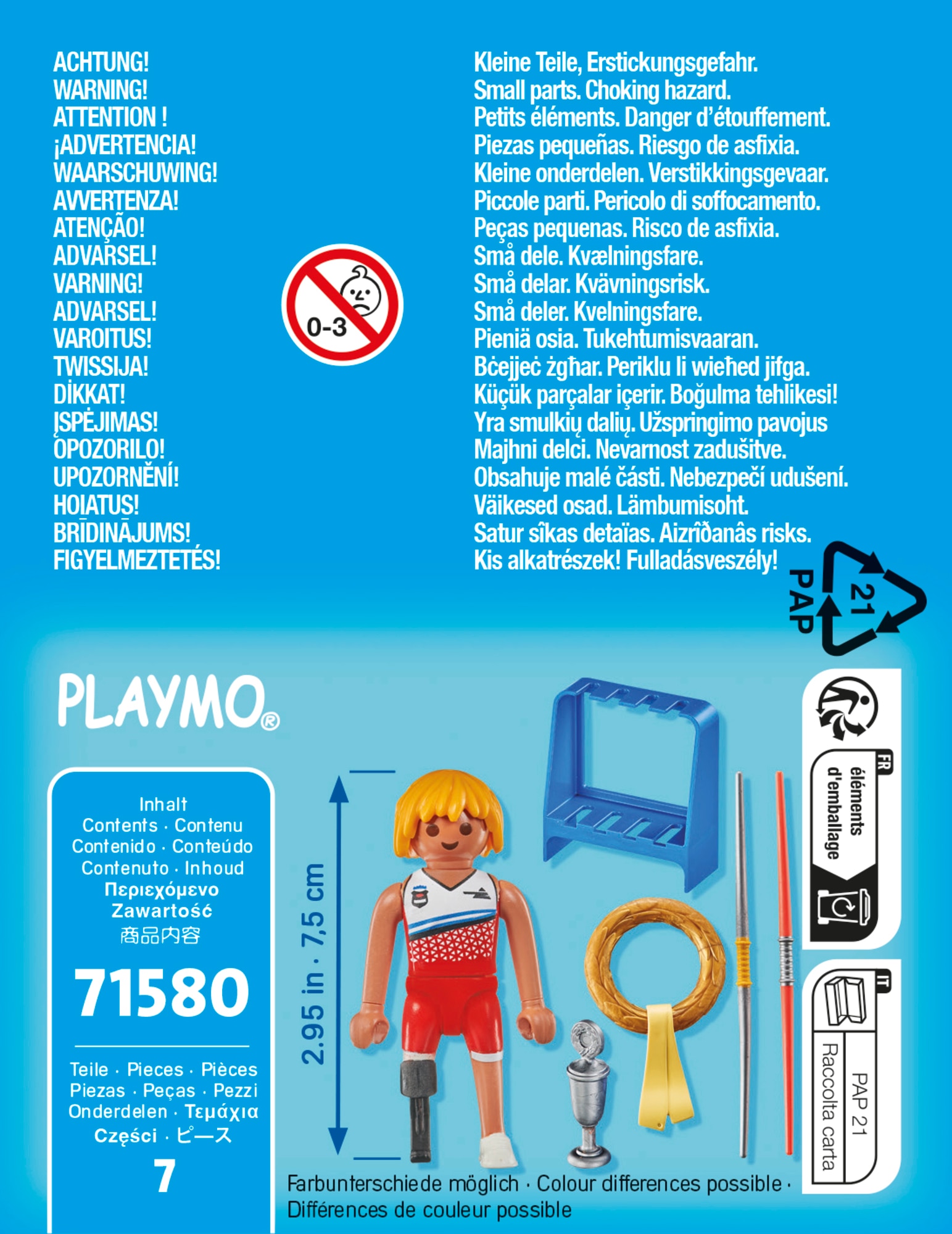 Lanzador de jabalina Playmobil 5