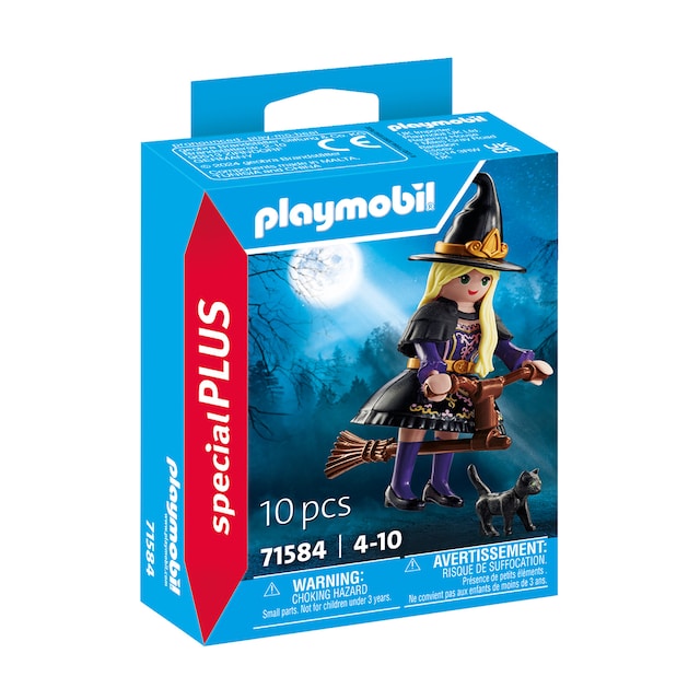 Bruja con gato Playmobil