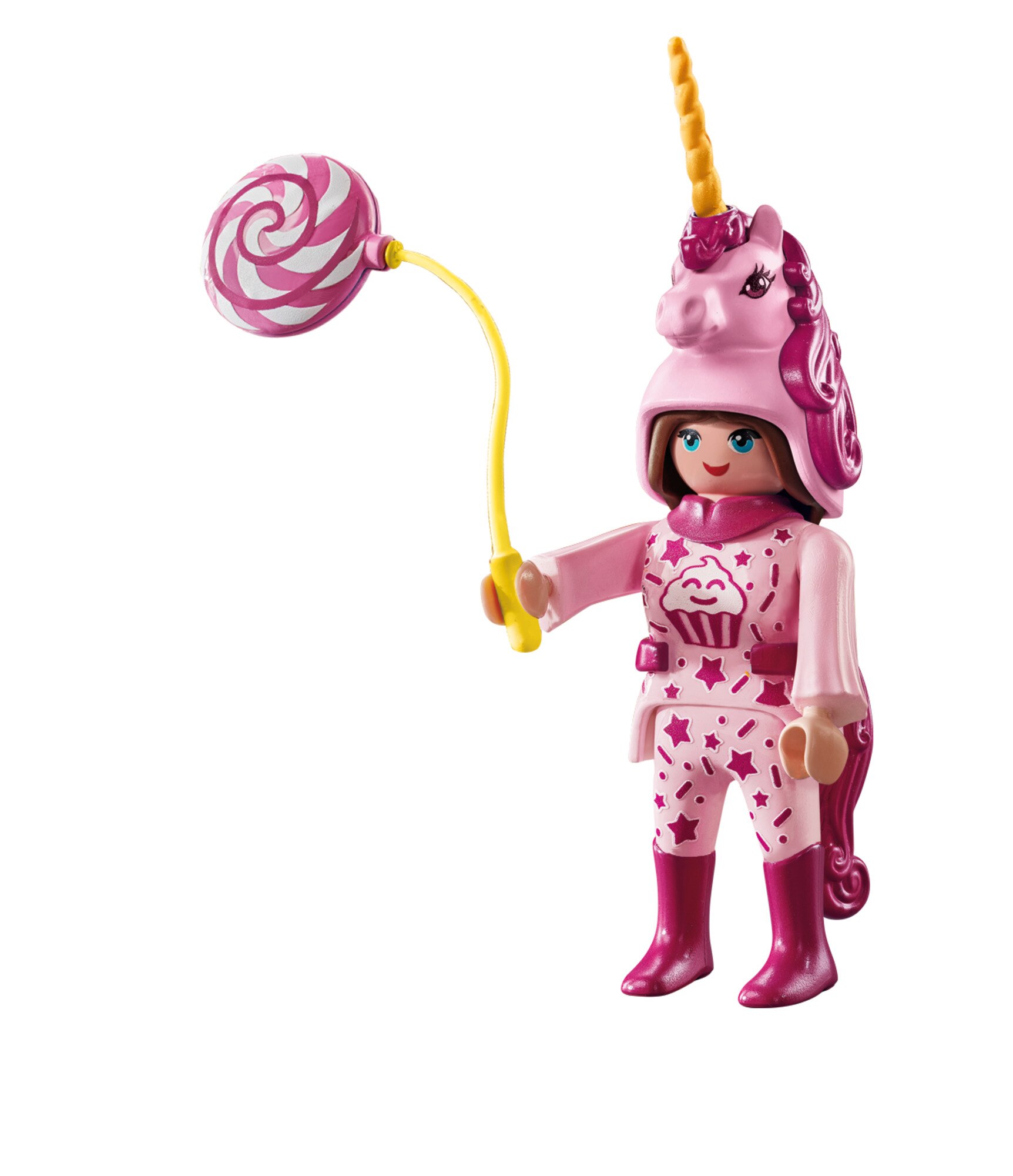 Mulher com fantasia de unicórnio Playmobil 2