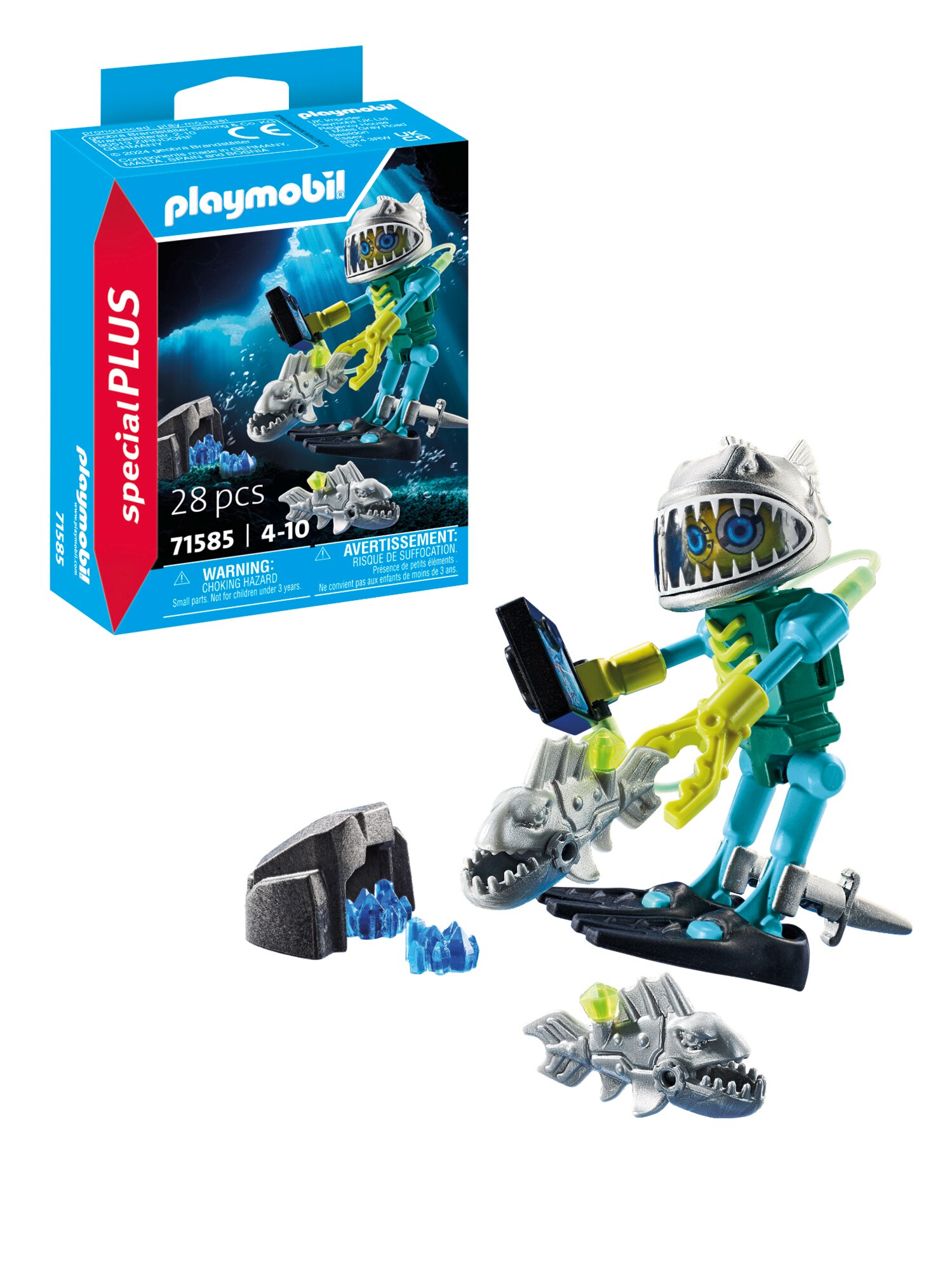 Robot de buceo Playmobil 3