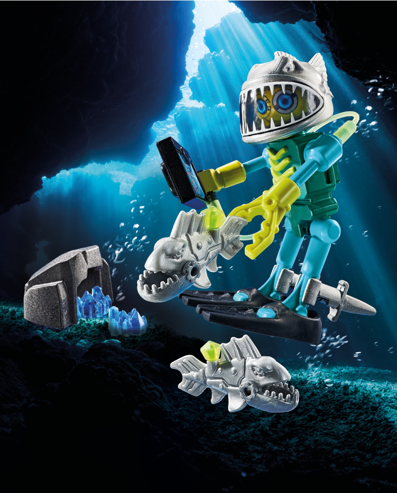 Robot de buceo Playmobil 4