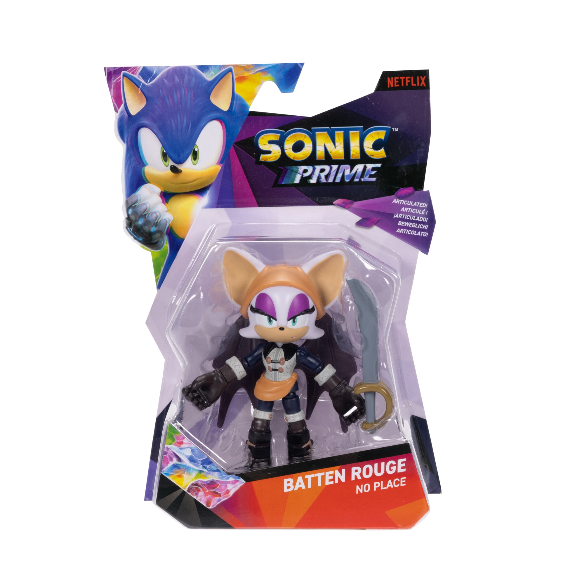 Figura de Acción 13 cm Serie 4 Sonic Prime Jakks Pacific modelos surtidos 2
