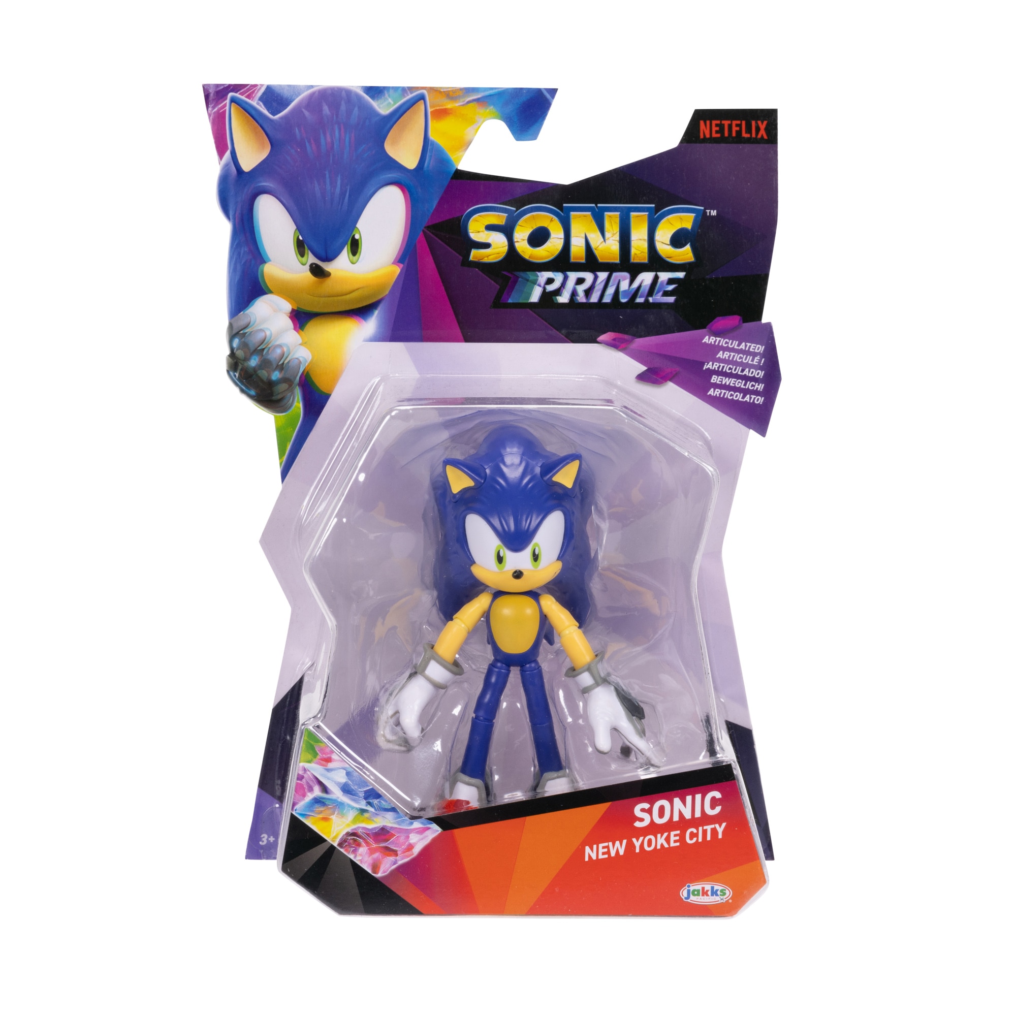 Figura de Acción 13 cm Serie 4 Sonic Prime Jakks Pacific modelos surtidos 3