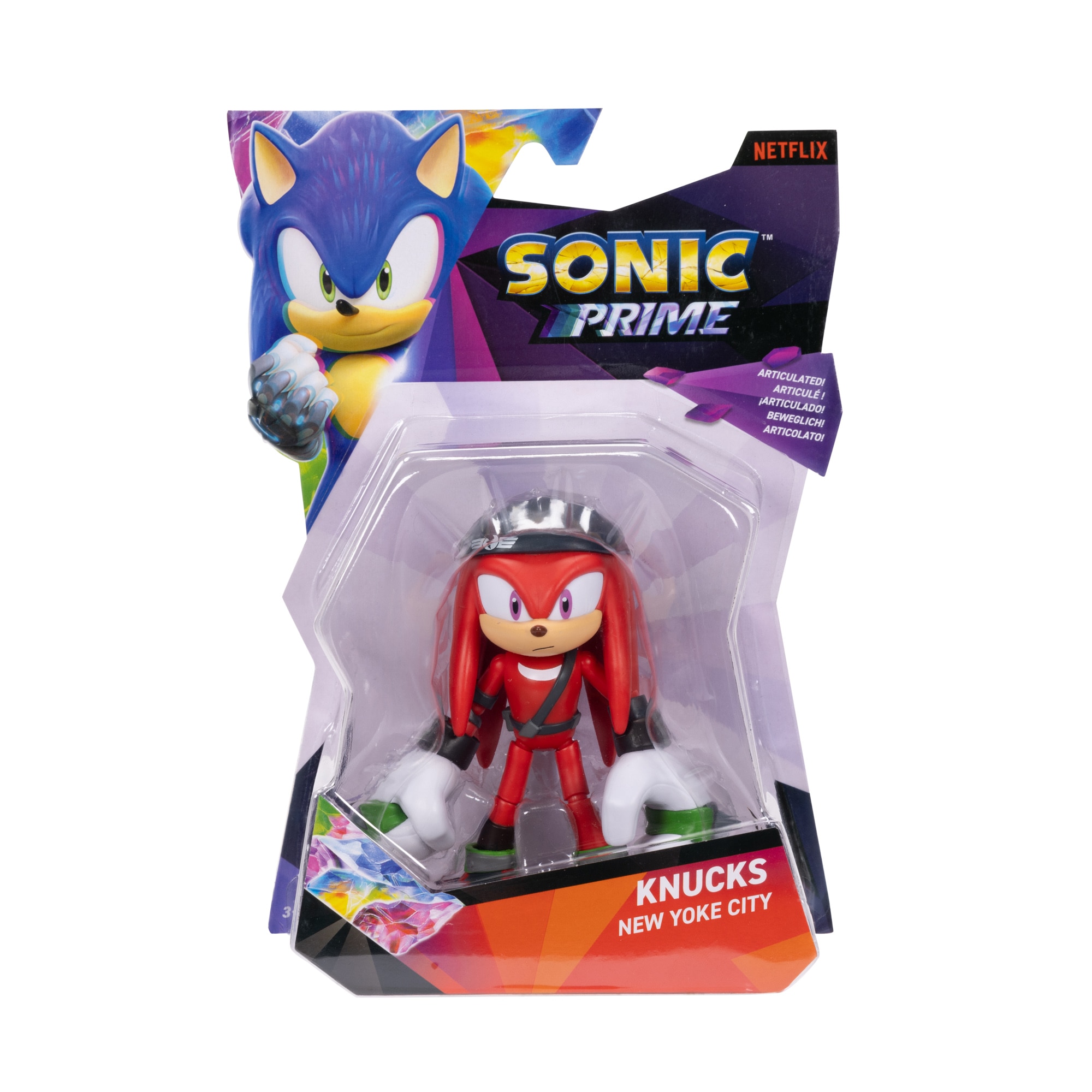 Figura de Acción 13 cm Serie 4 Sonic Prime Jakks Pacific modelos surtidos 4