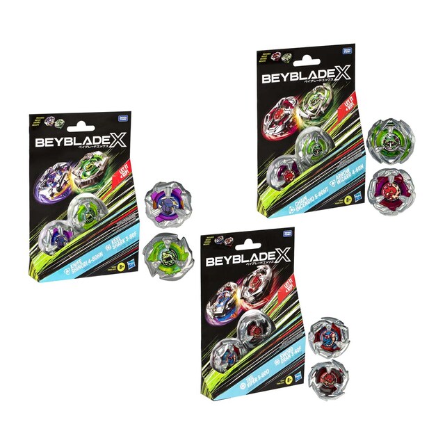 Pack doble Beyblade modelos surtidos