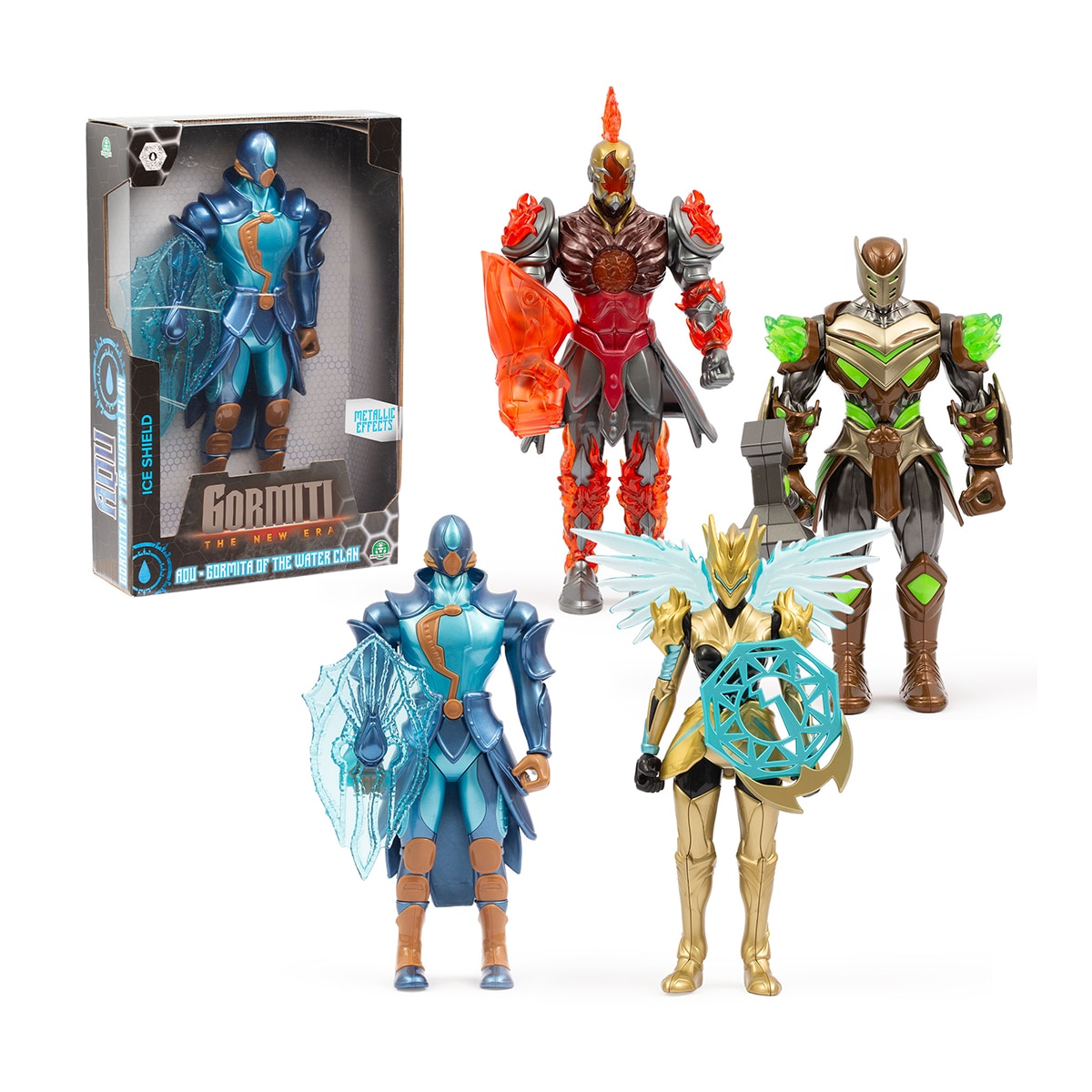 Figura 27 cm Gormiti con armas modelos surtidos 2