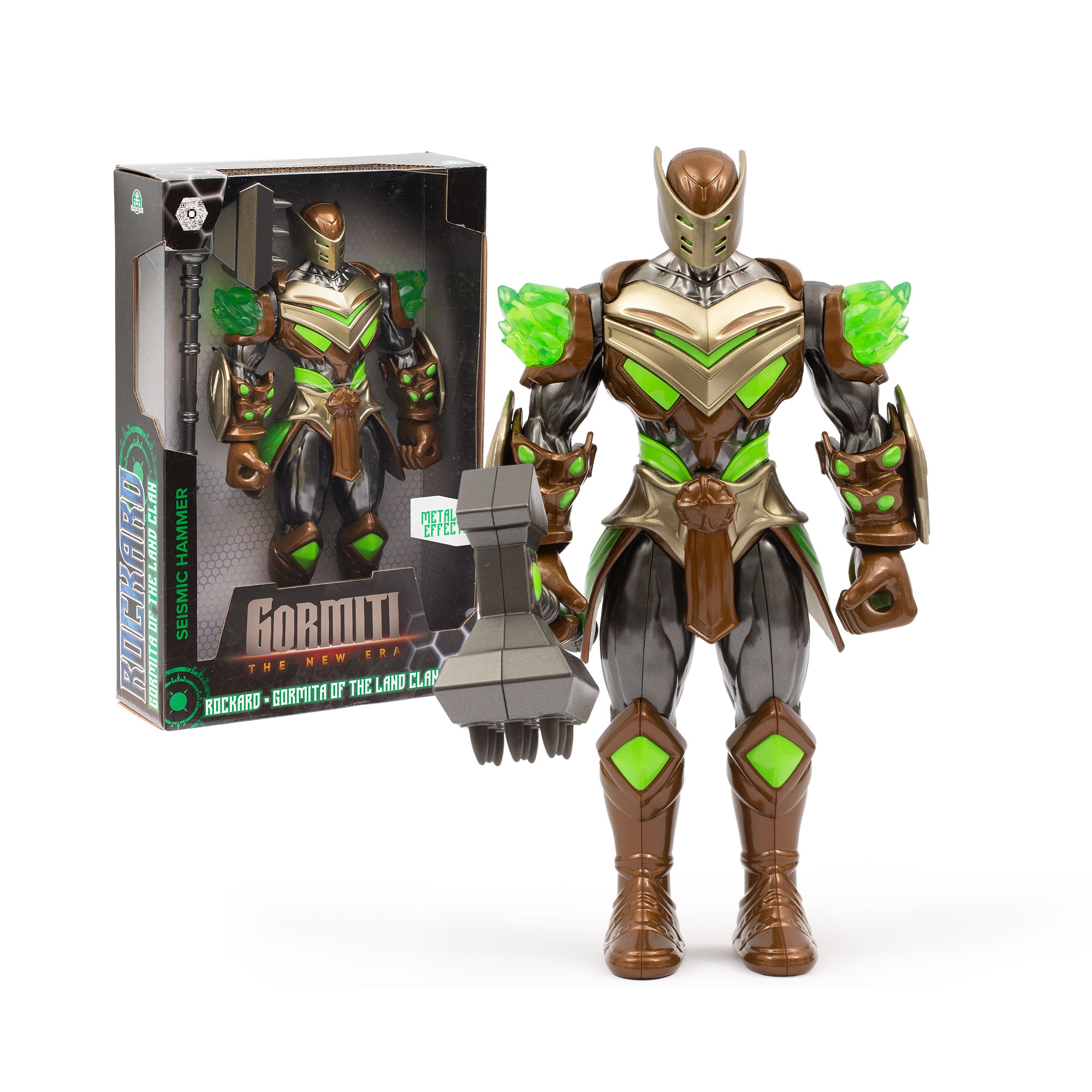 Figura 27 cm Gormiti con armas modelos surtidos 4
