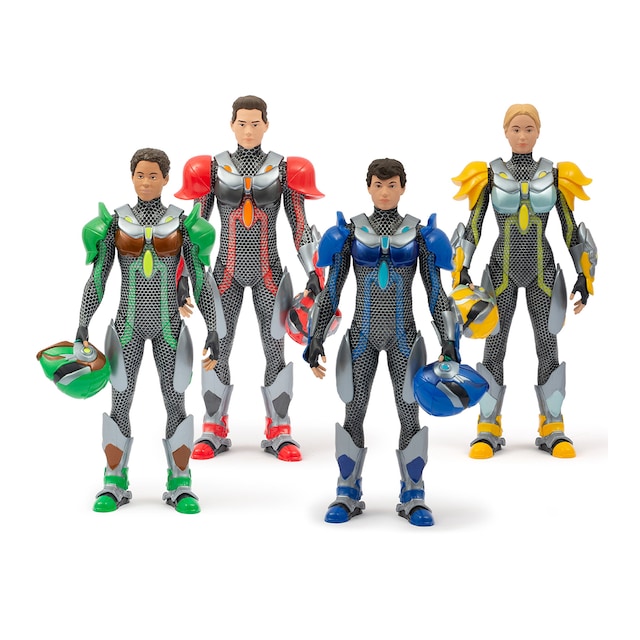 Figura 27cm Scion con armaduras Gormiti modelos surtidos