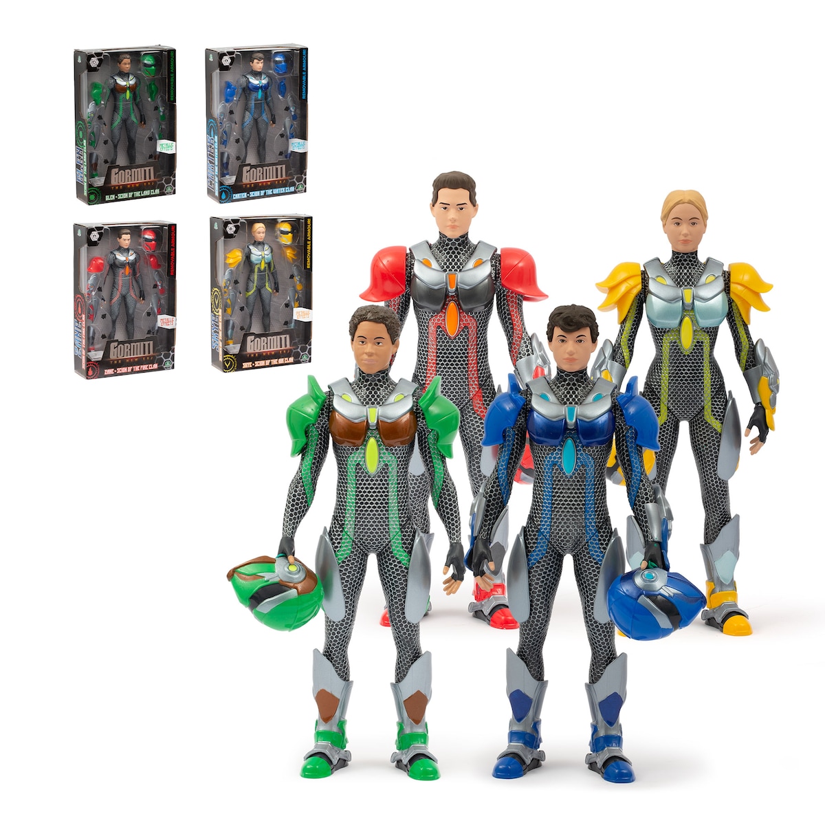 Figura 27cm Scion con armaduras Gormiti modelos surtidos 3