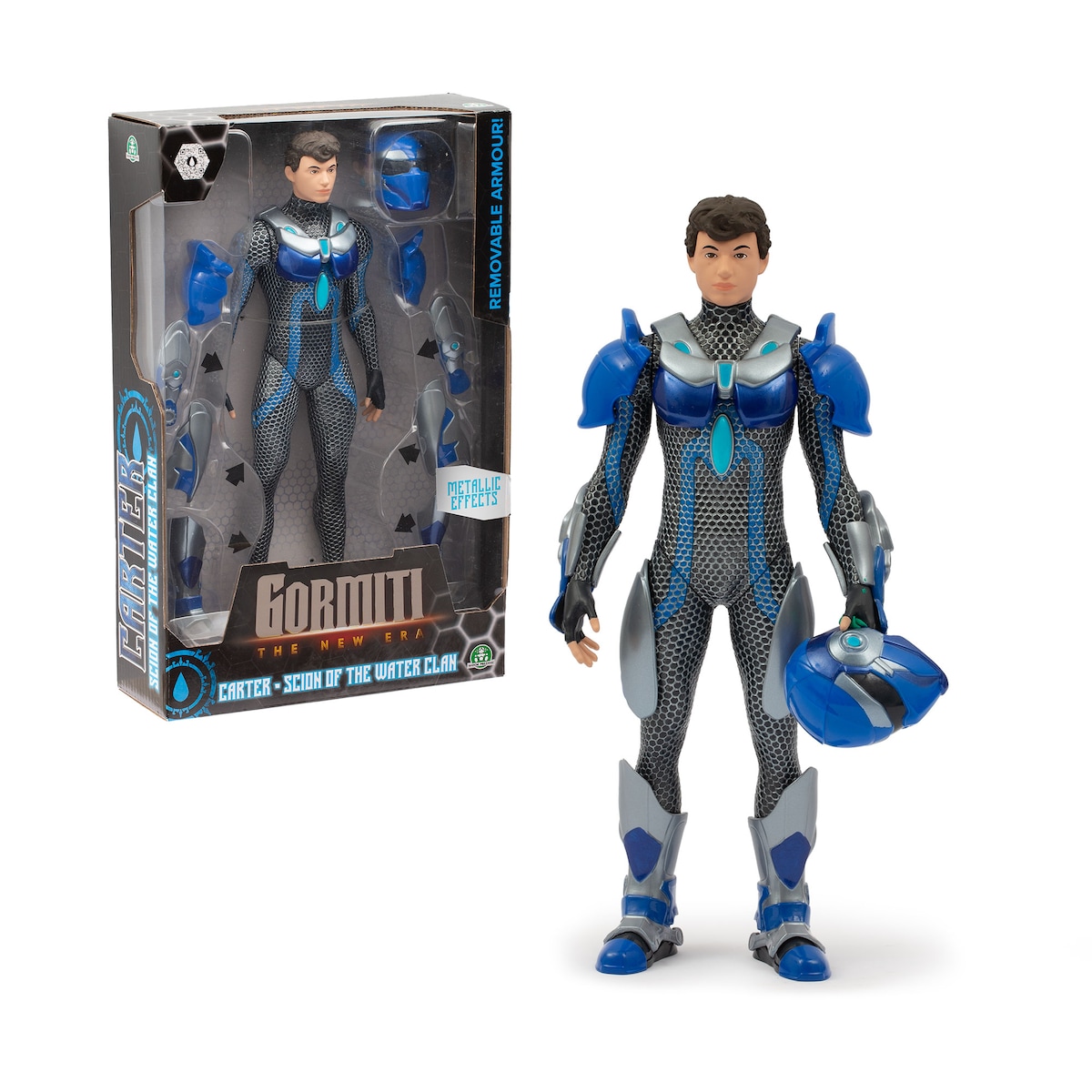 Figura 27cm Scion con armaduras Gormiti modelos surtidos 6