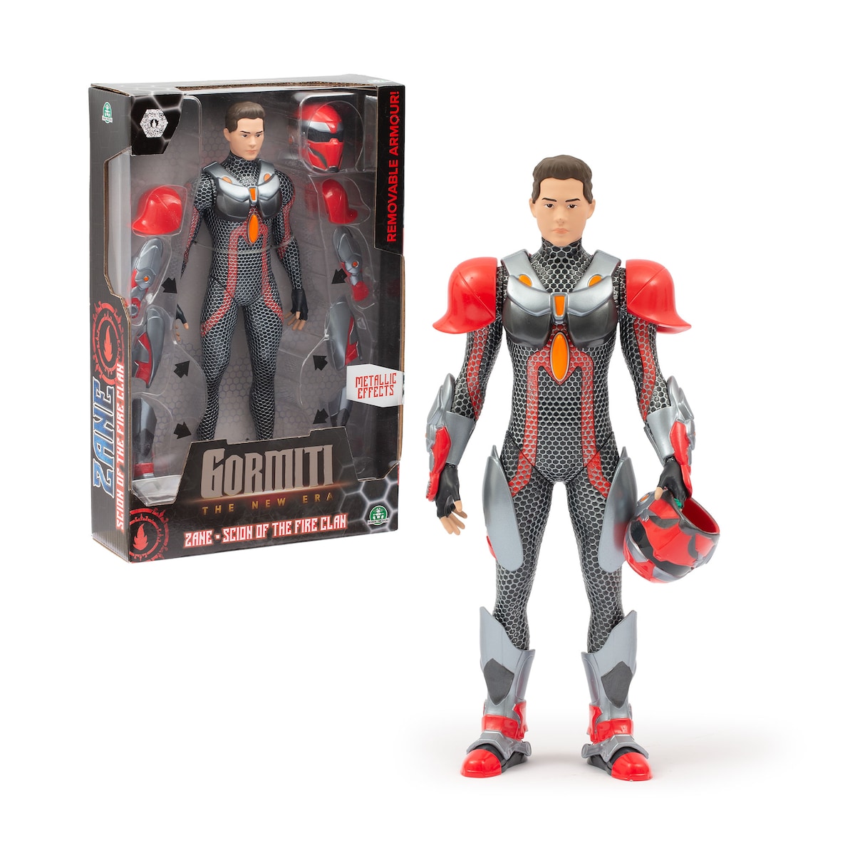 Figura 27cm Scion con armaduras Gormiti modelos surtidos 8