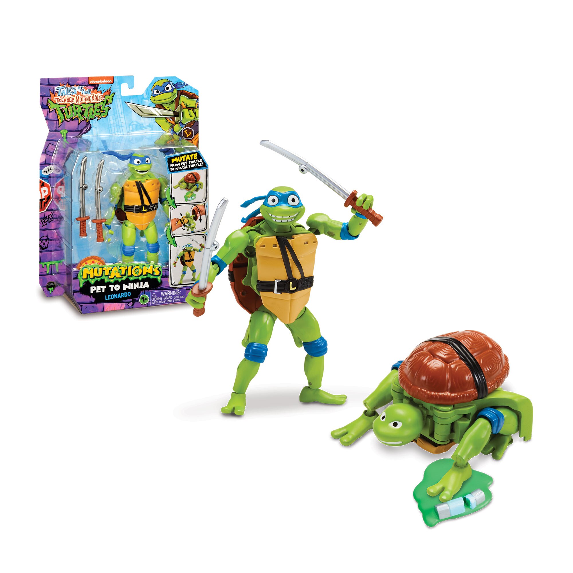 Figura Transformable Tortugas Ninja Famosa modelos surtidos 4