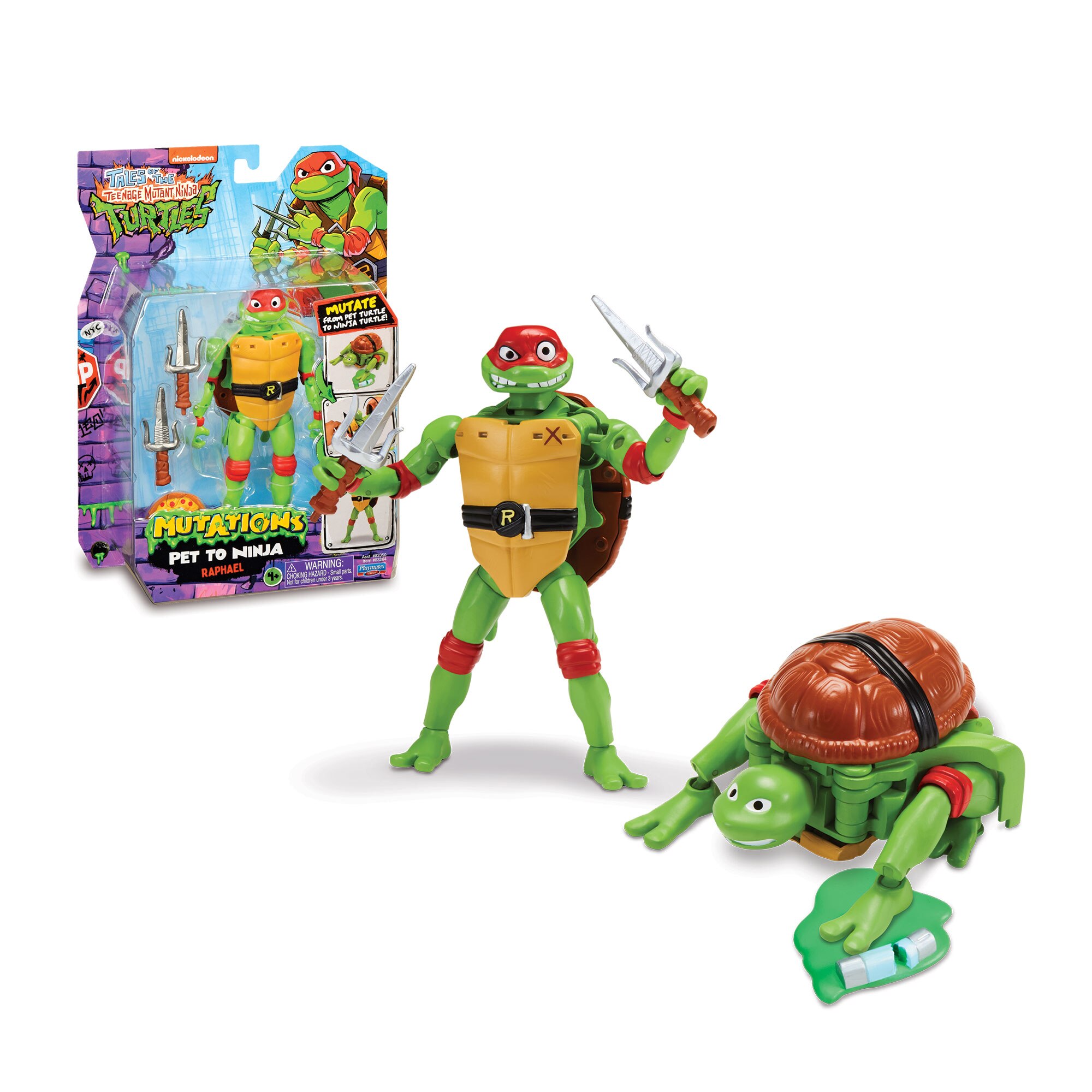 Figura Transformable Tortugas Ninja Famosa modelos surtidos 8