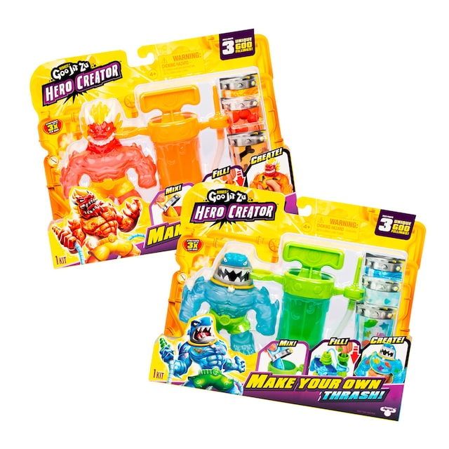 Figura Hero Creator Goo Jit Zu modelos surtidos