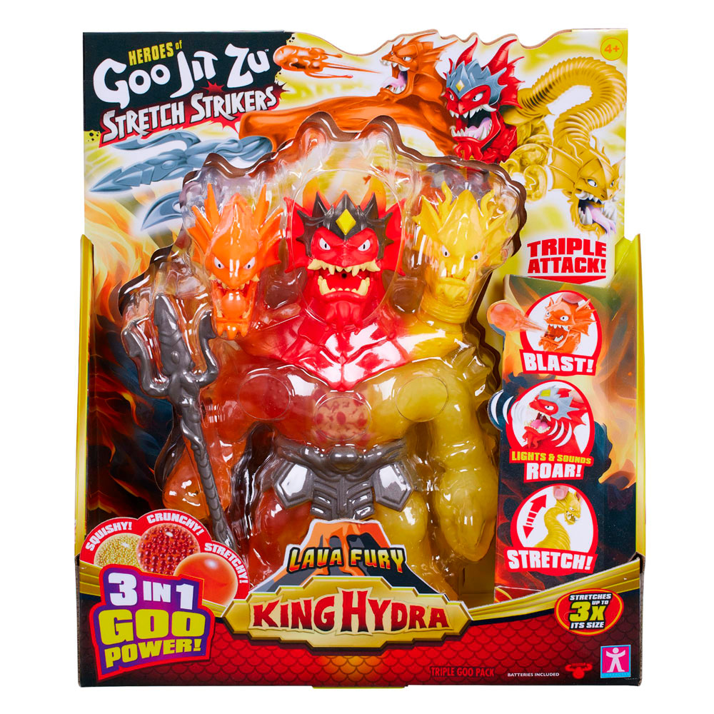Figura King Hydra Lava Fury Goo Jit Zu modelos surtidos 2