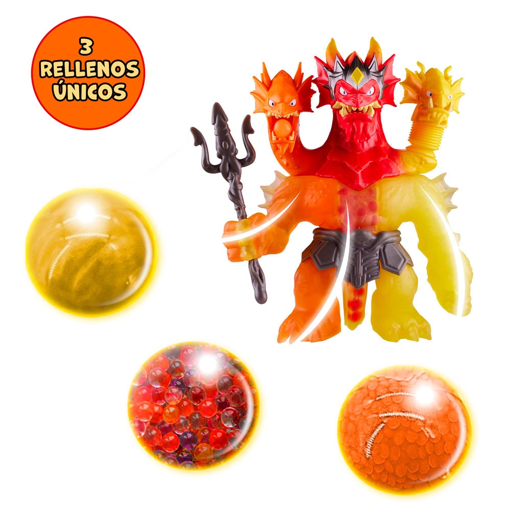 Figura King Hydra Lava Fury Goo Jit Zu modelos surtidos 4