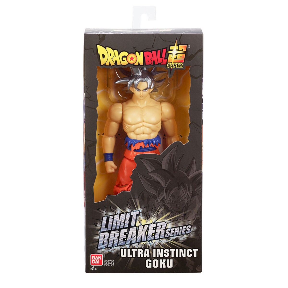 Figura Ultra Instinct Goku Limit Breaker Series Dragon Ball Bandai