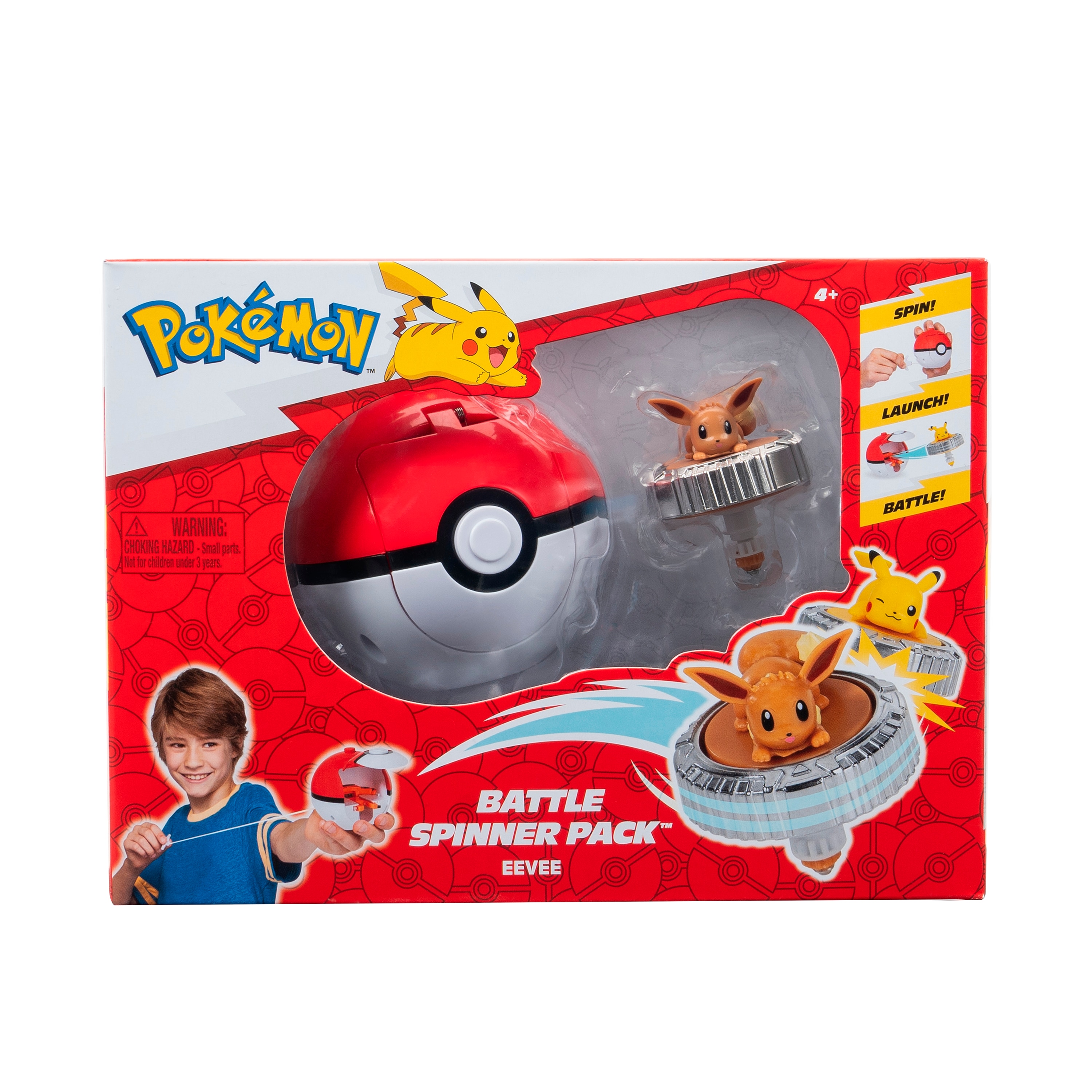 Figura Battle Spinner Pokemon Bizak modelos surtidos 10