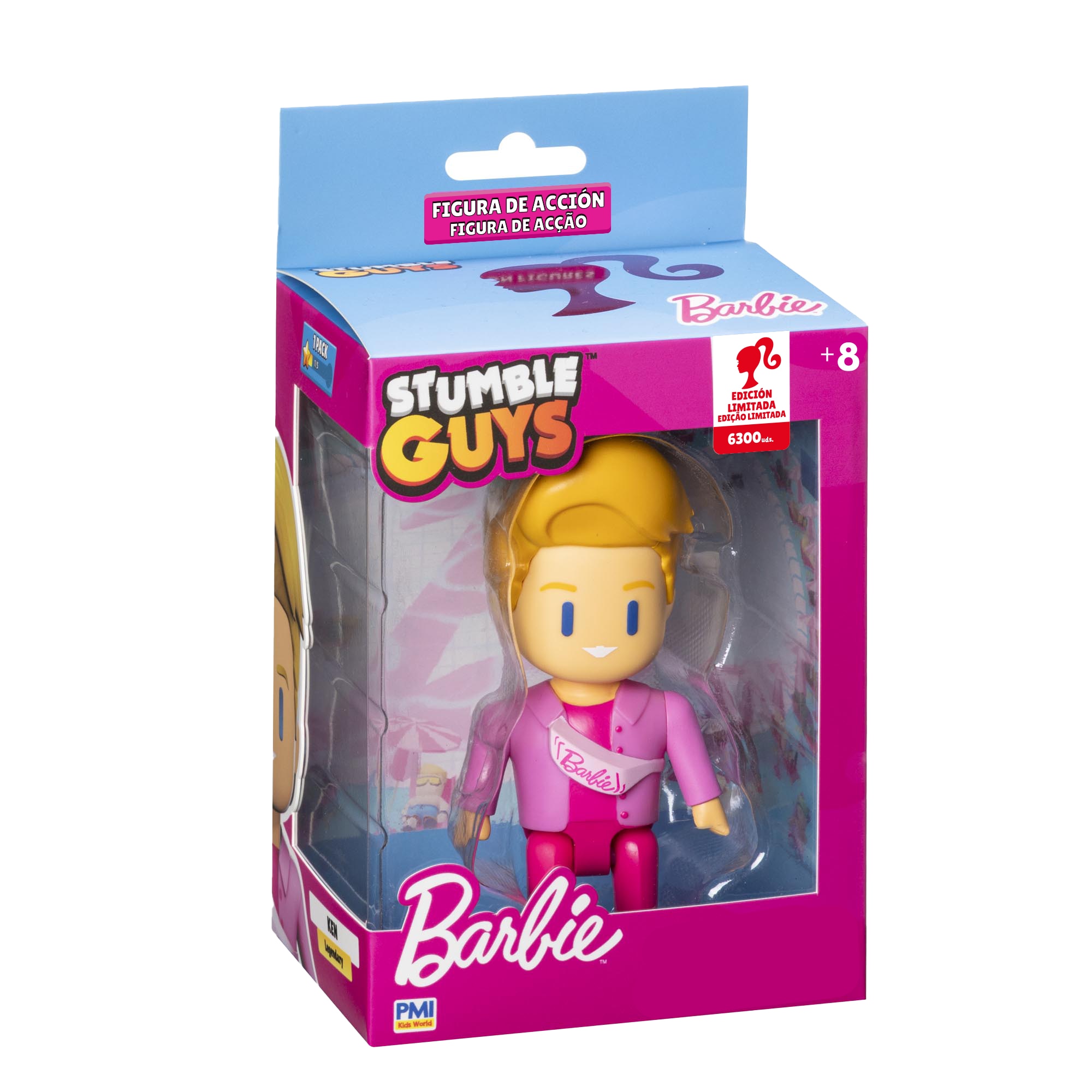 Figura 11 cm Stumble Guys Barbie Bizak modelos surtidos 4