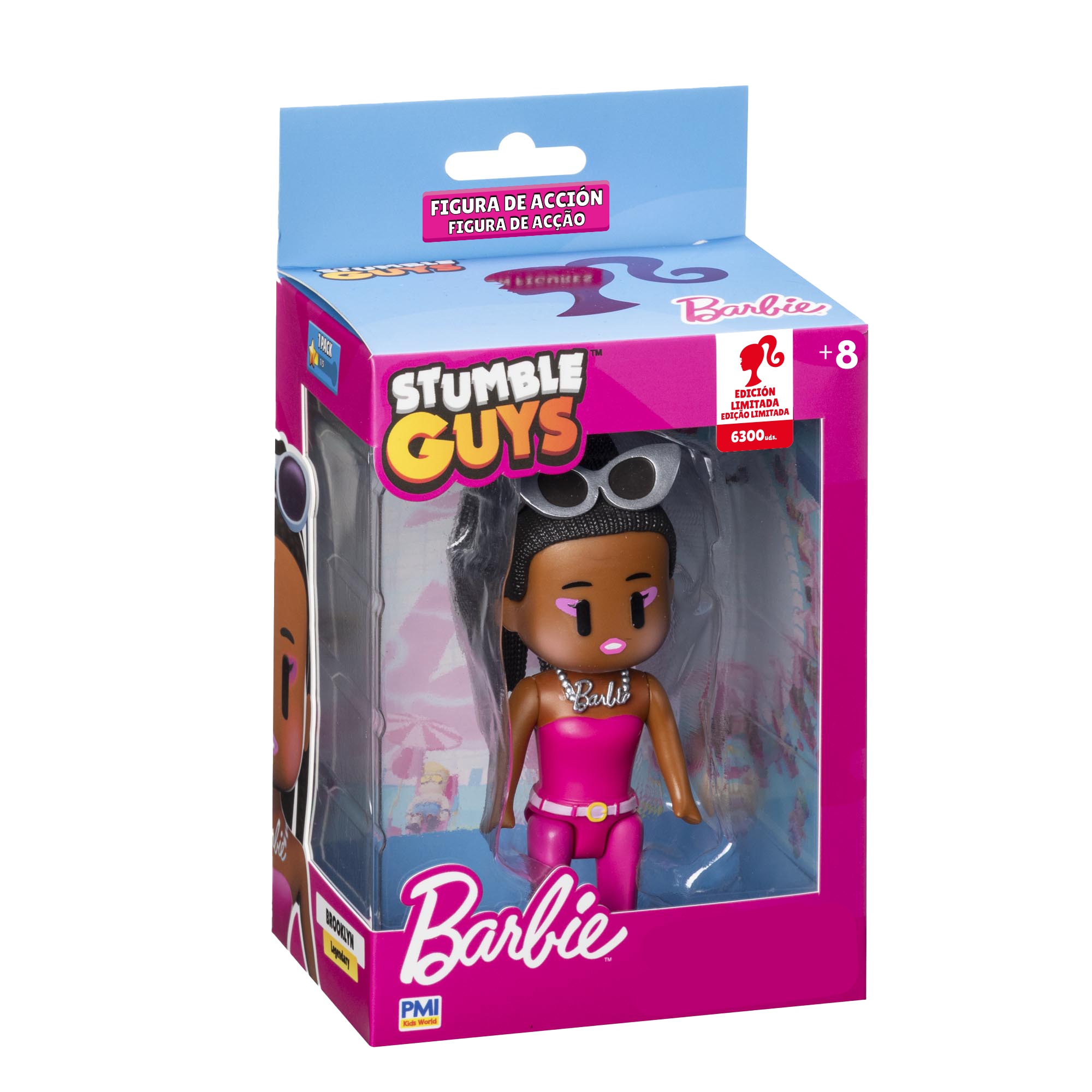 Figura 11 cm Stumble Guys Barbie Bizak modelos surtidos 5