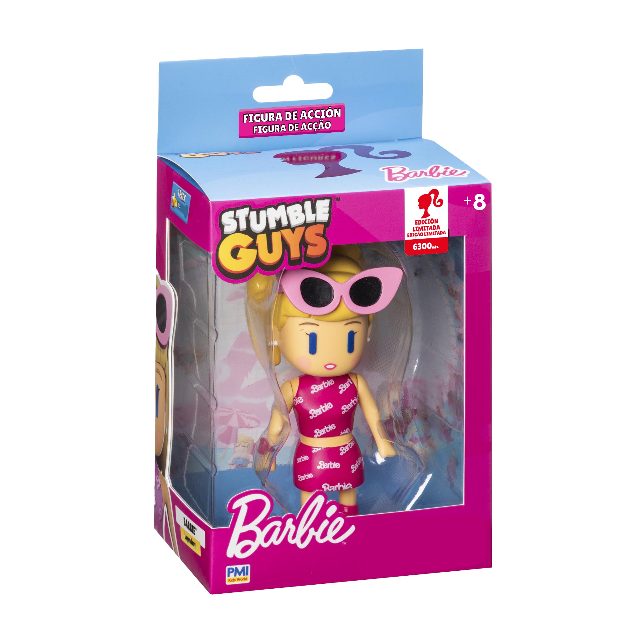 Figura 11 cm Stumble Guys Barbie Bizak modelos surtidos 6