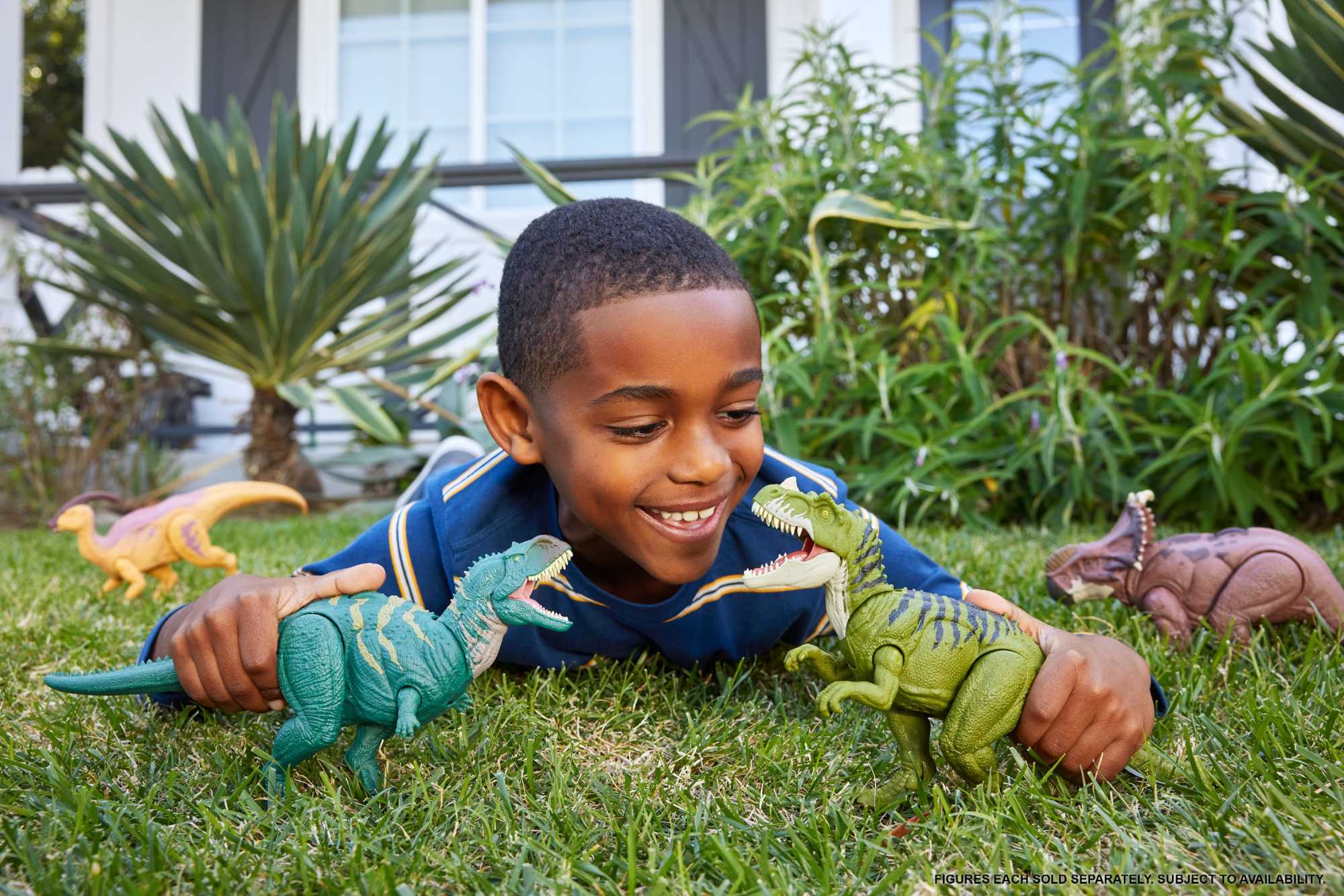 Dinosaurio Ceratosaurus verde rayado Jurassic World: Teoría del Dinocaos Netflix Mattel 2