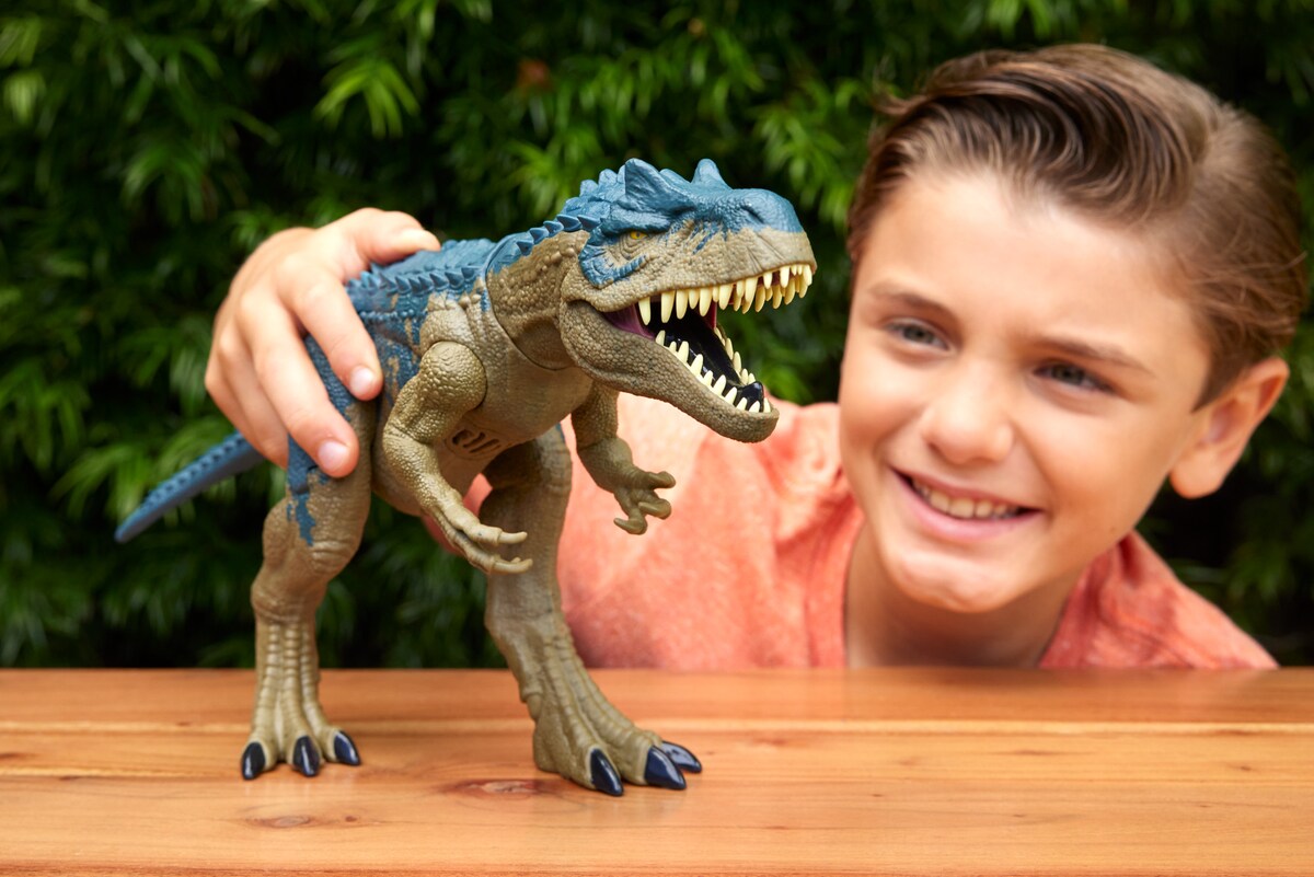 Dinosaurio Allosaurus Jurassic World Mattel 3