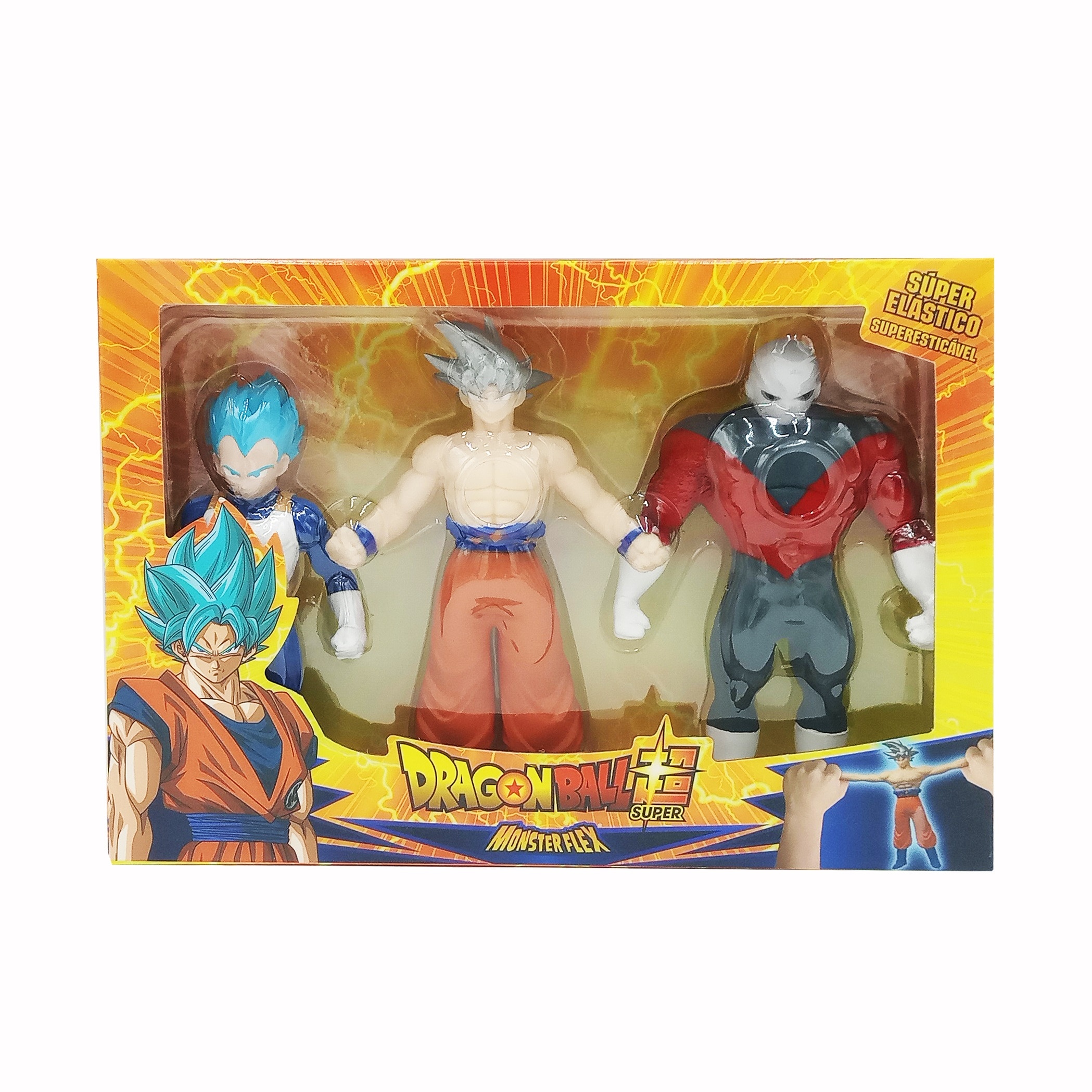 Monsterflex Dragon Ball pack de 3 personajes de Dragon Ball para estirar y retorcer 5