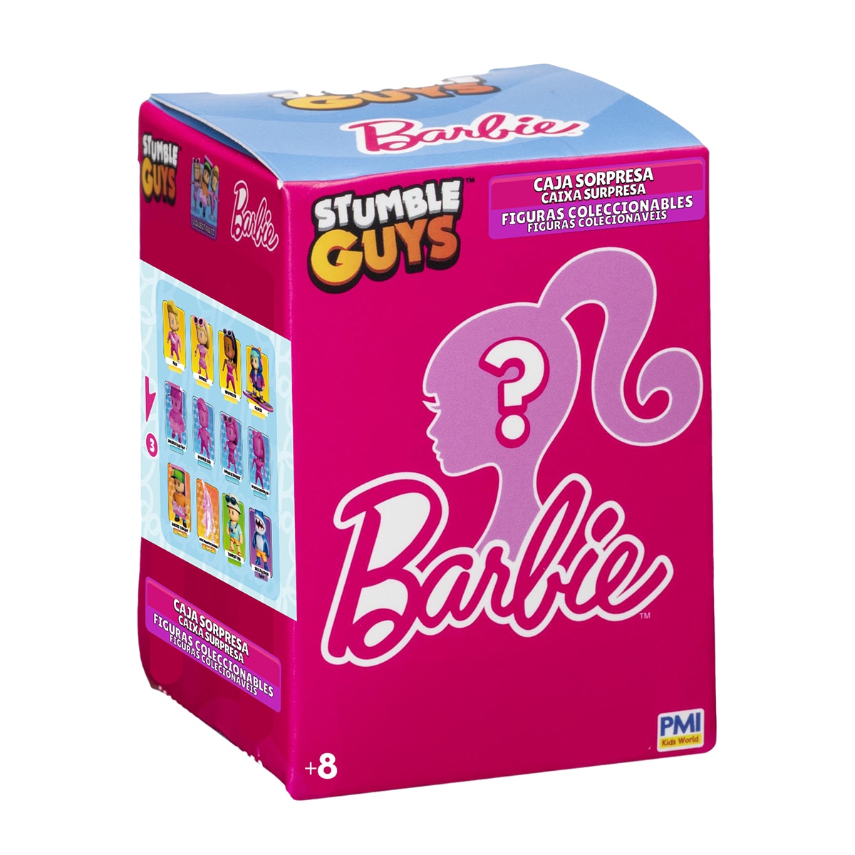 Imagen 0 de Figura sorpresa de Stumble Guys Barbie en caja
