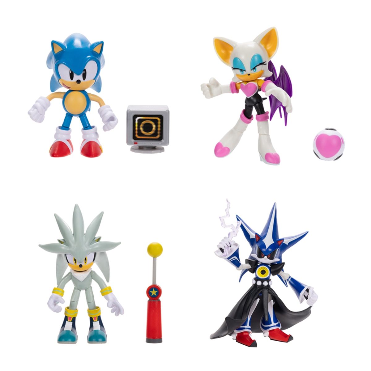 Imagen 0 de Surtido de figuras articuladas 10 cm Sonic, Serie 17 Jakks Pacific
