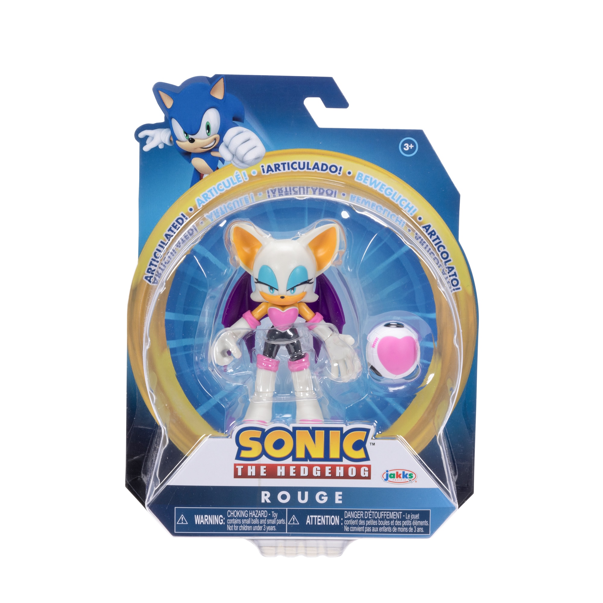 Surtido de figuras articuladas 10 cm Sonic, Serie 17 Jakks Pacific 6