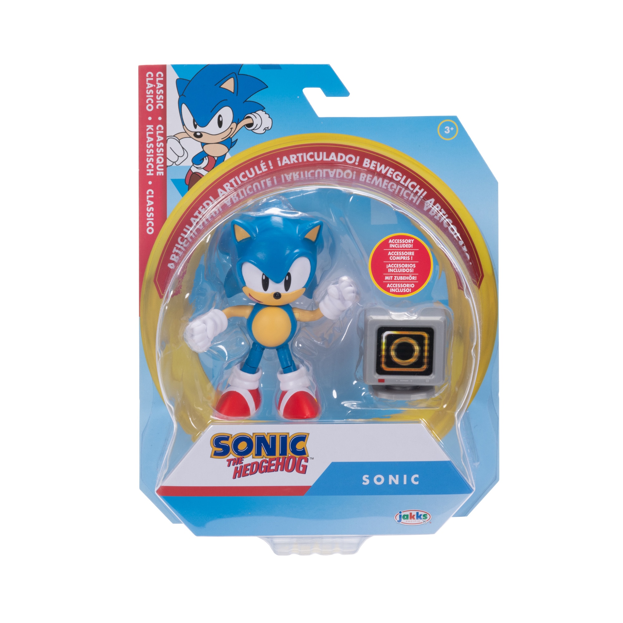 Surtido de figuras articuladas 10 cm Sonic, Serie 17 Jakks Pacific 8