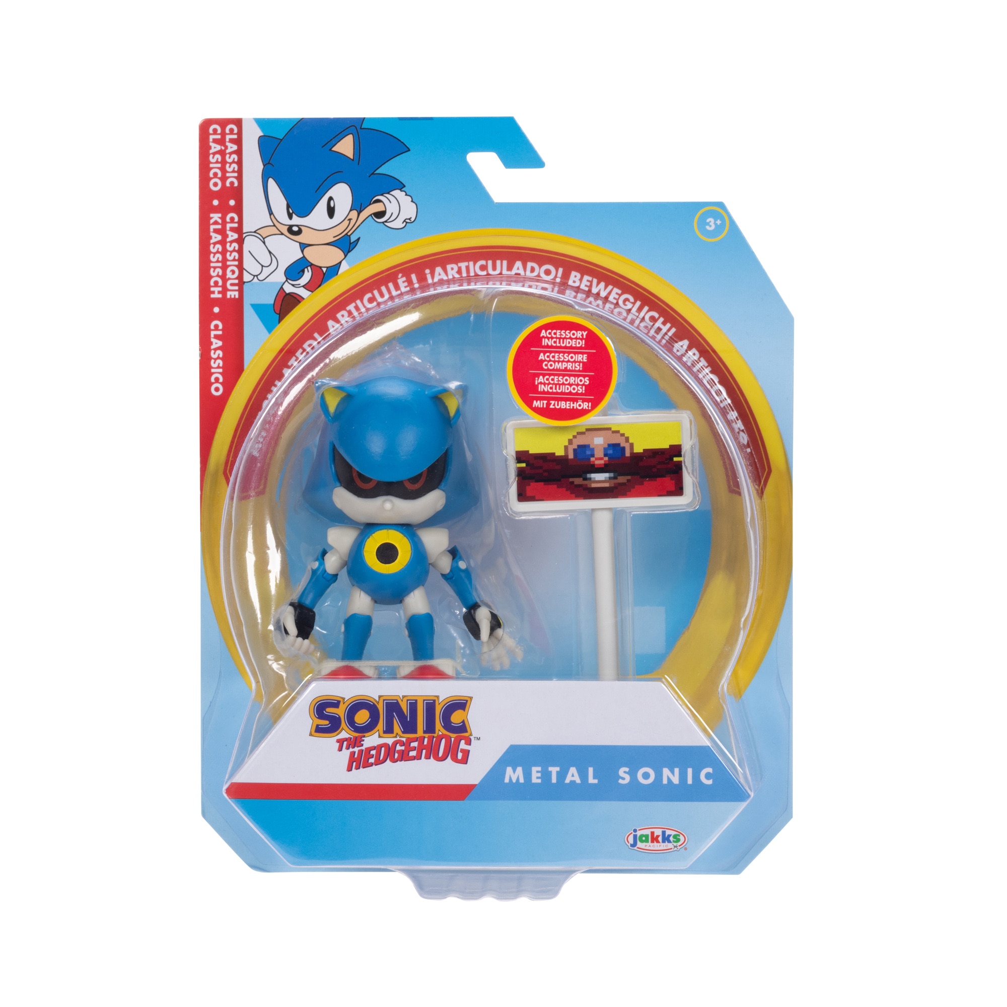 Surtido de figuras articuladas 10 cm Sonic, Serie 18 Jakks Pacific 9