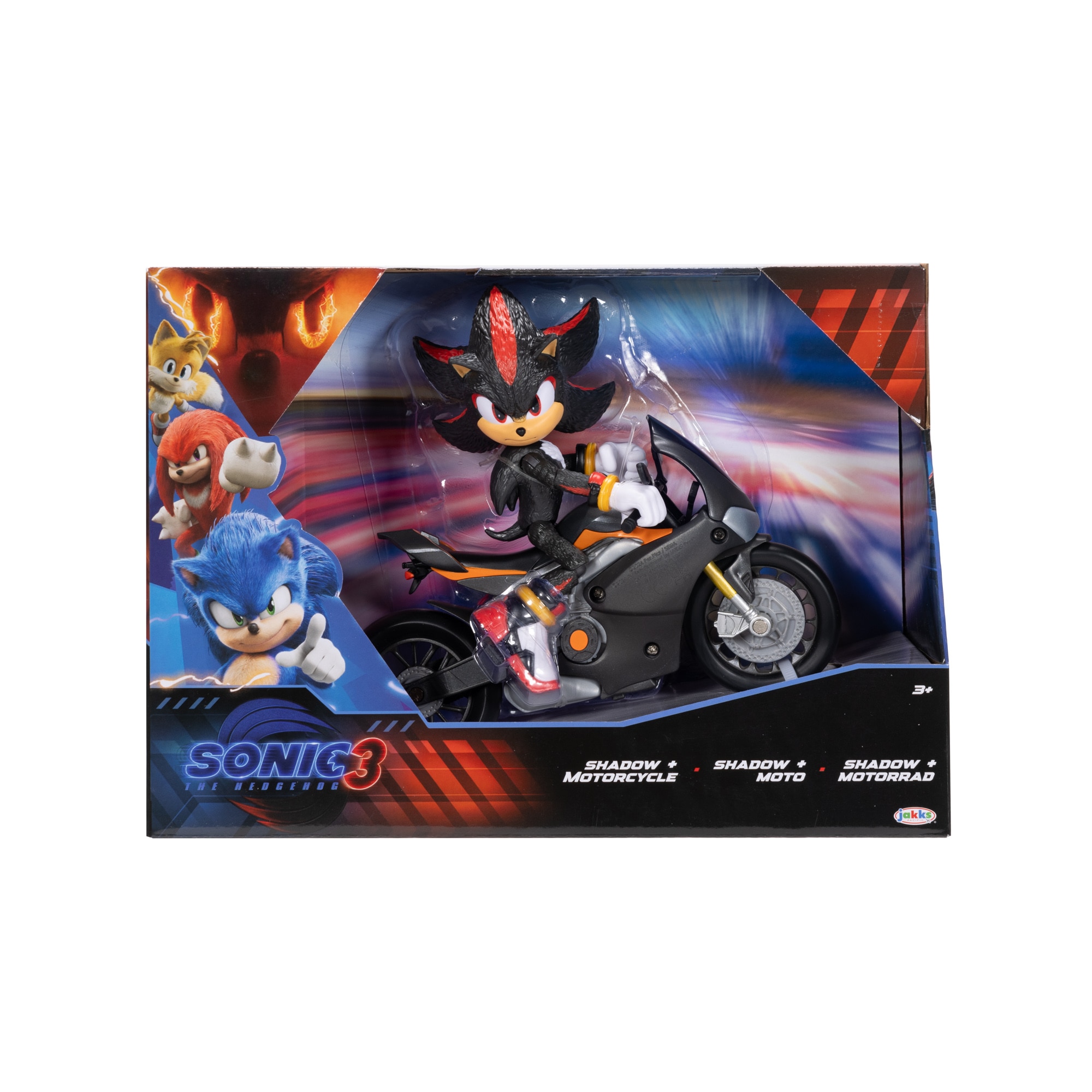 Set de Shadow 13 cm con Moto Sonic 3 la Película, Jakks Pacific 5