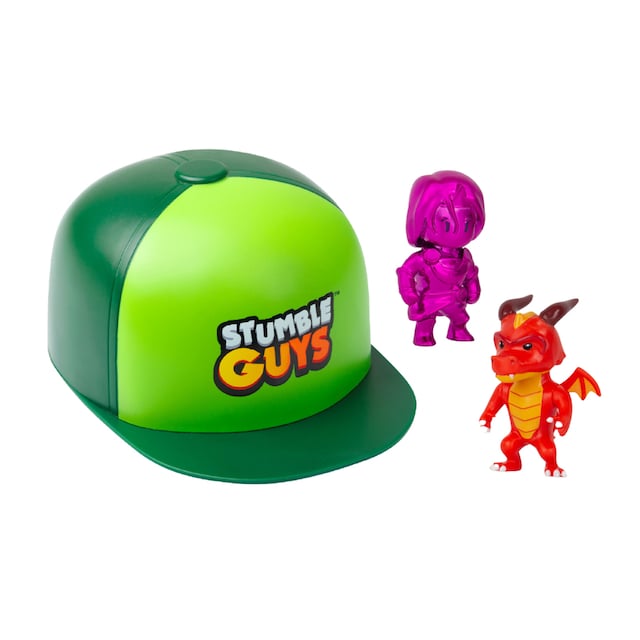 Stumbel Guys pack con gorra y 2 figuras sorpresa