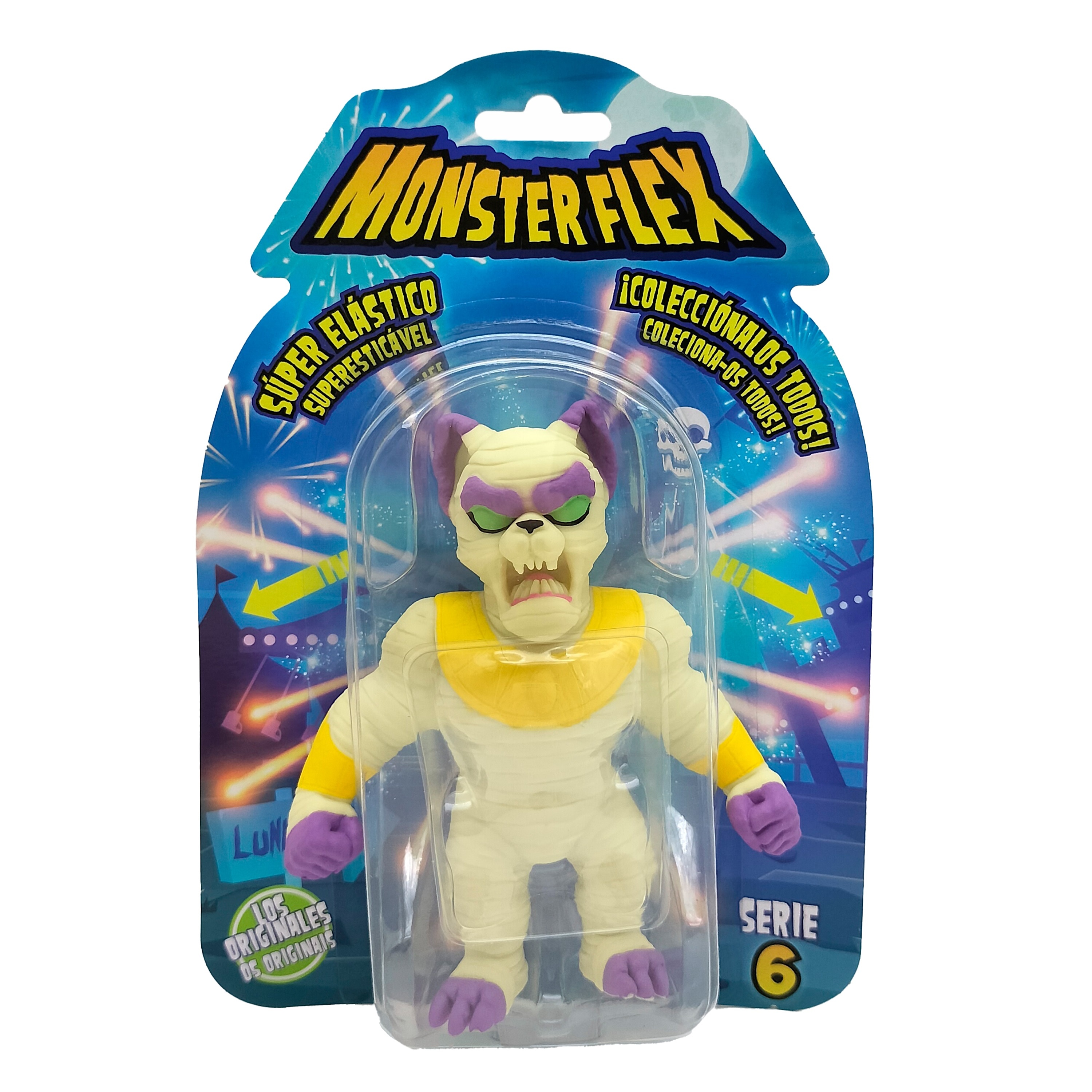 Monsterflex clasicos serie 6 surtido, nuevos monstruos para estirar y retorcer 5