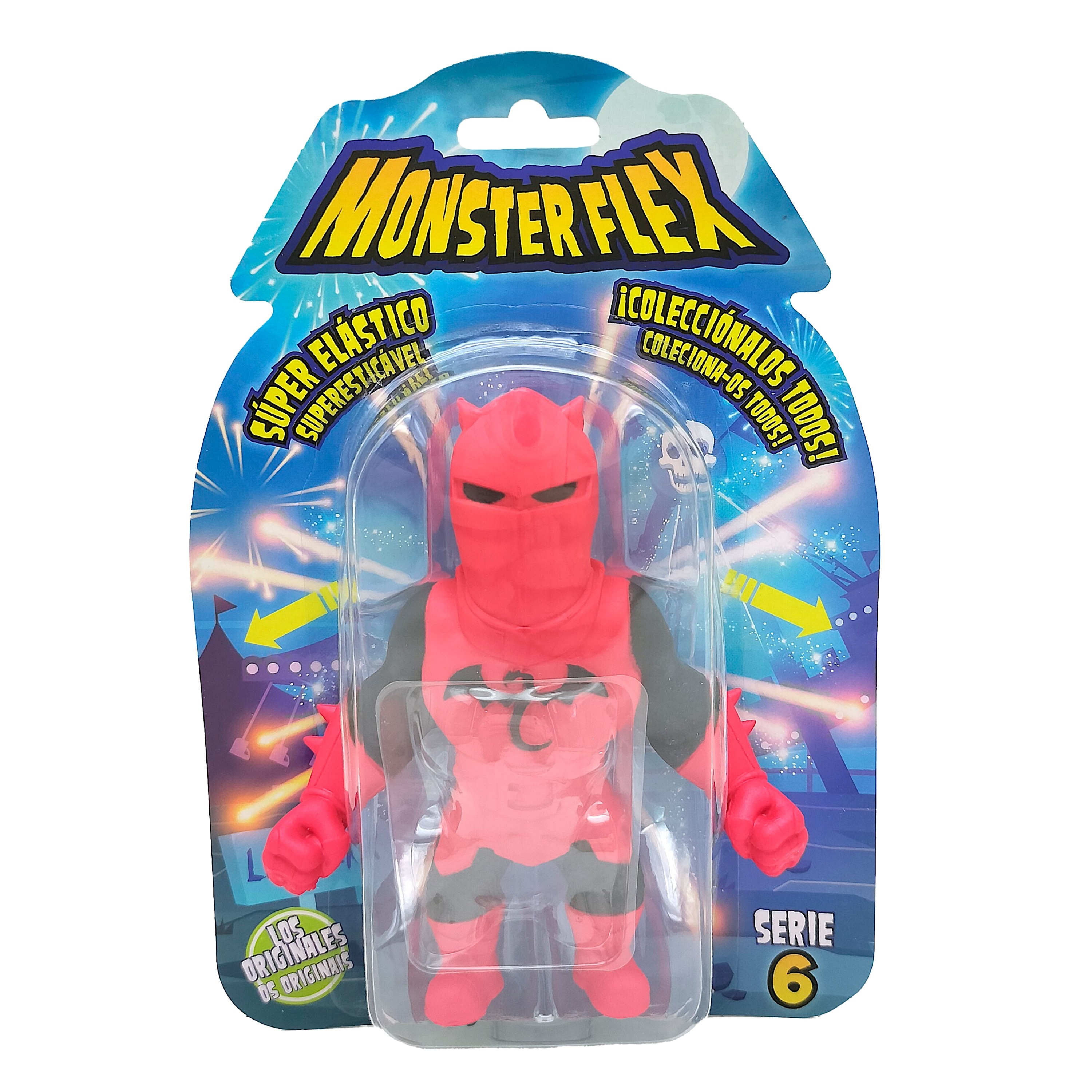 Monsterflex clasicos serie 6 surtido, nuevos monstruos para estirar y retorcer 9