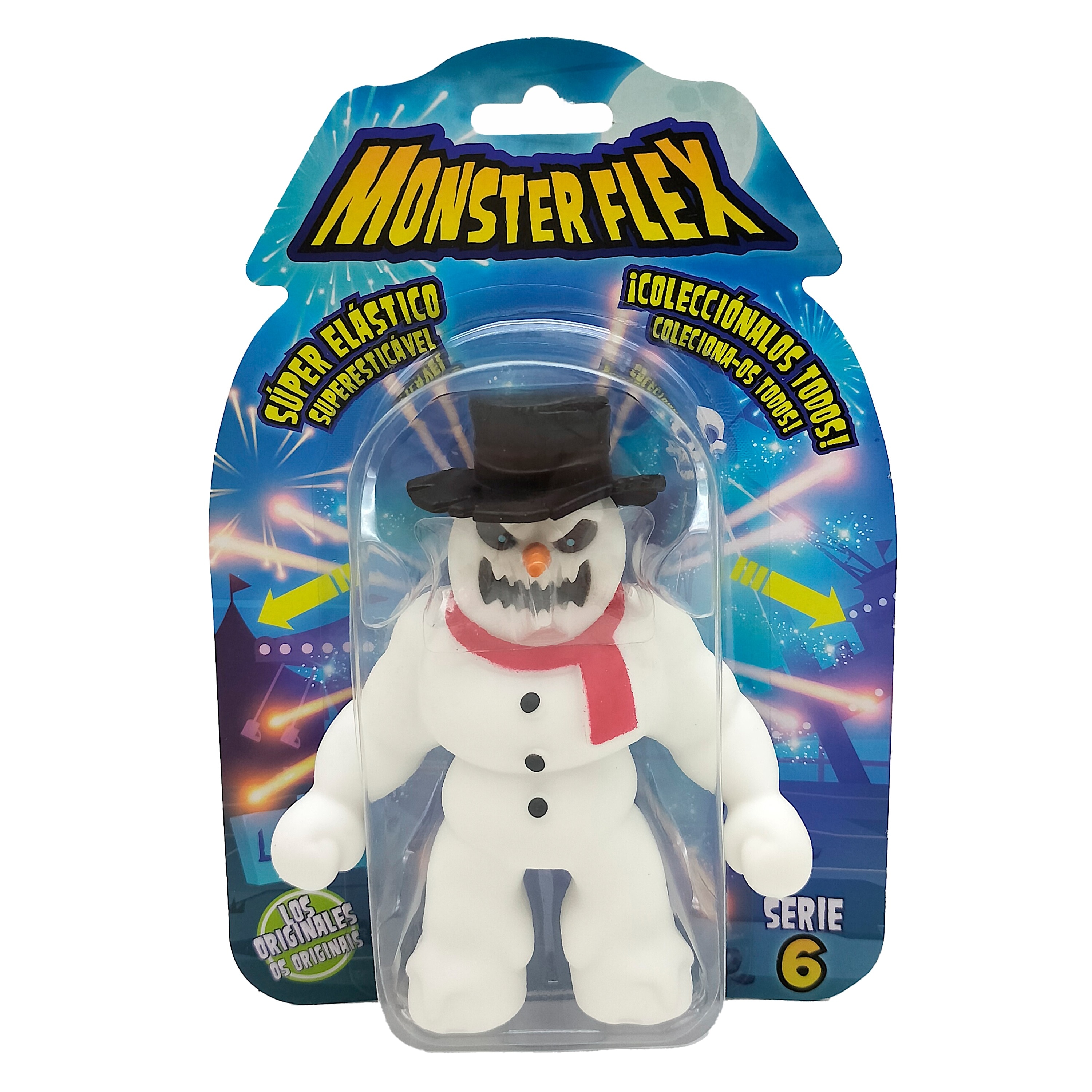 Monsterflex clasicos serie 6 surtido, nuevos monstruos para estirar y retorcer 11