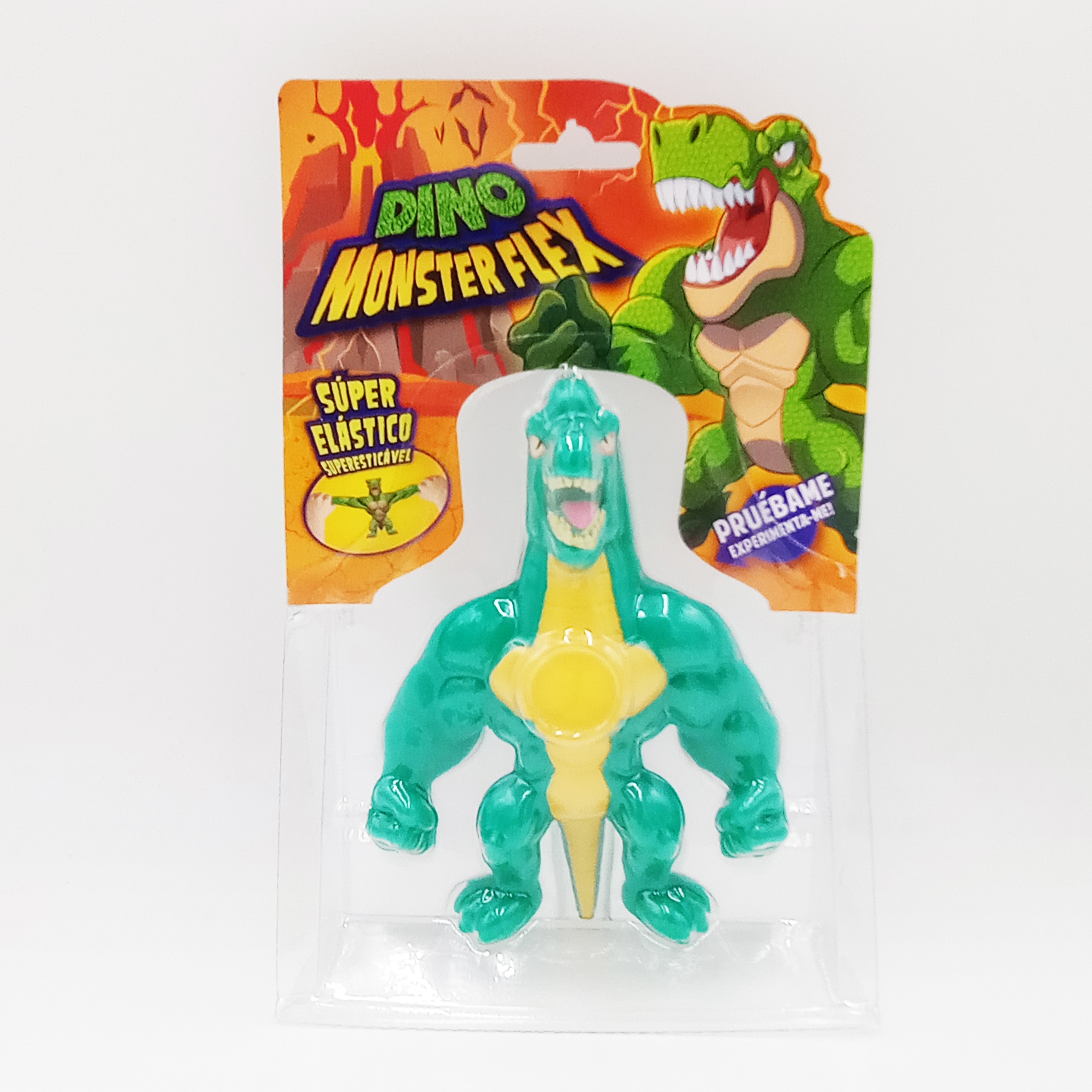Monsterflex Dino, muñeco strech de dinosaurios para estirar y retorcer, 14 modelos par coleccionar. 2
