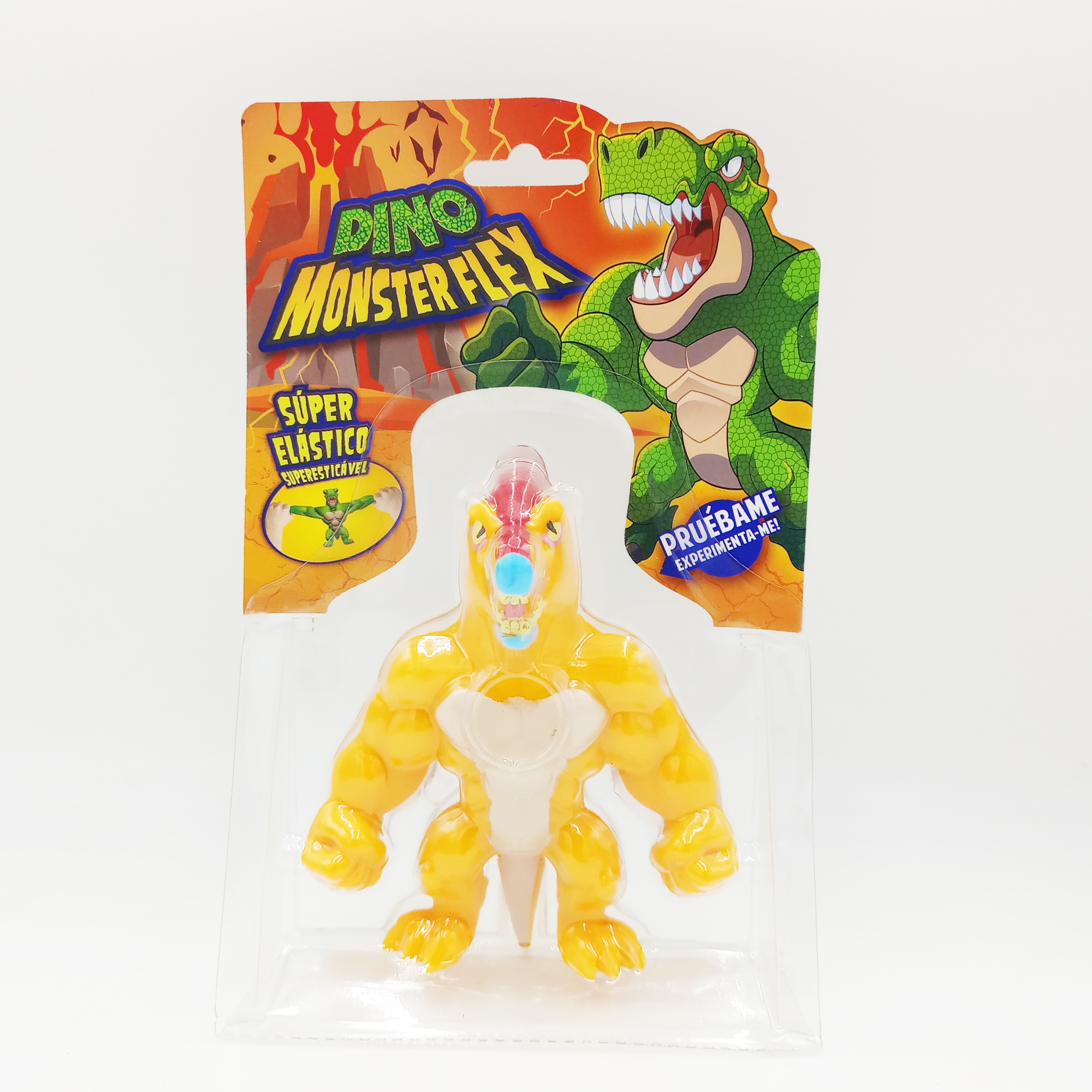 Monsterflex Dino, muñeco strech de dinosaurios para estirar y retorcer, 14 modelos par coleccionar. 6