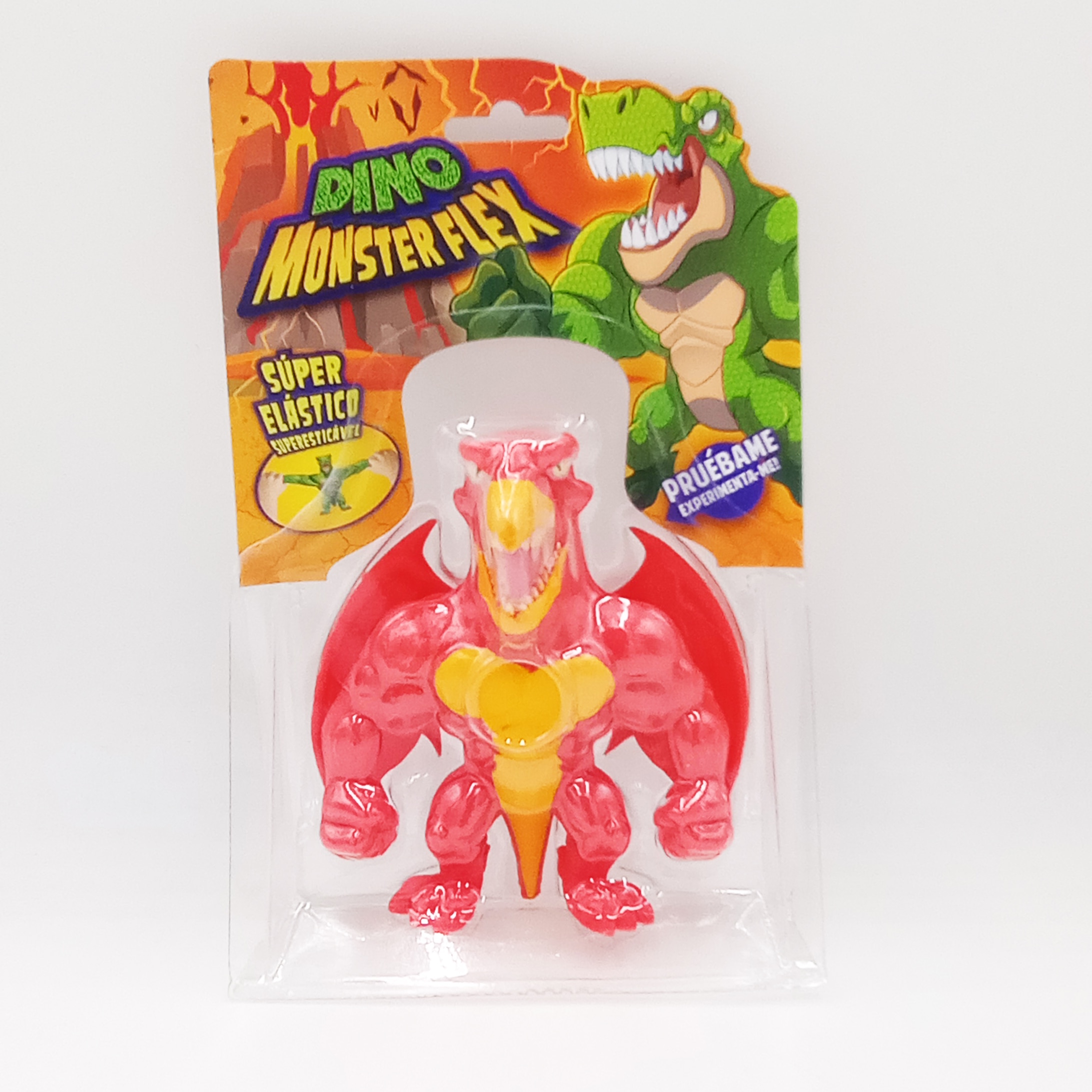 Monsterflex Dino, muñeco strech de dinosaurios para estirar y retorcer, 14 modelos par coleccionar. 7