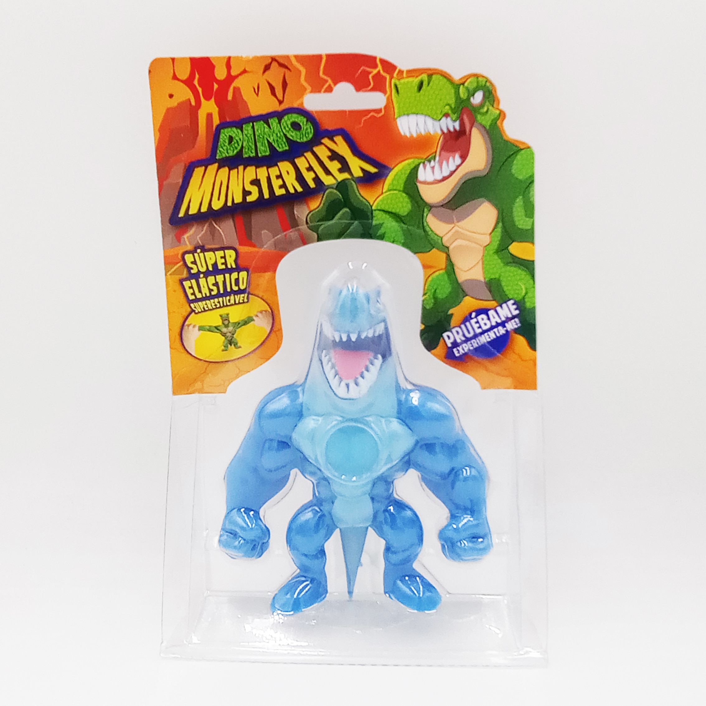 Monsterflex Dino, muñeco strech de dinosaurios para estirar y retorcer, 14 modelos par coleccionar. 9