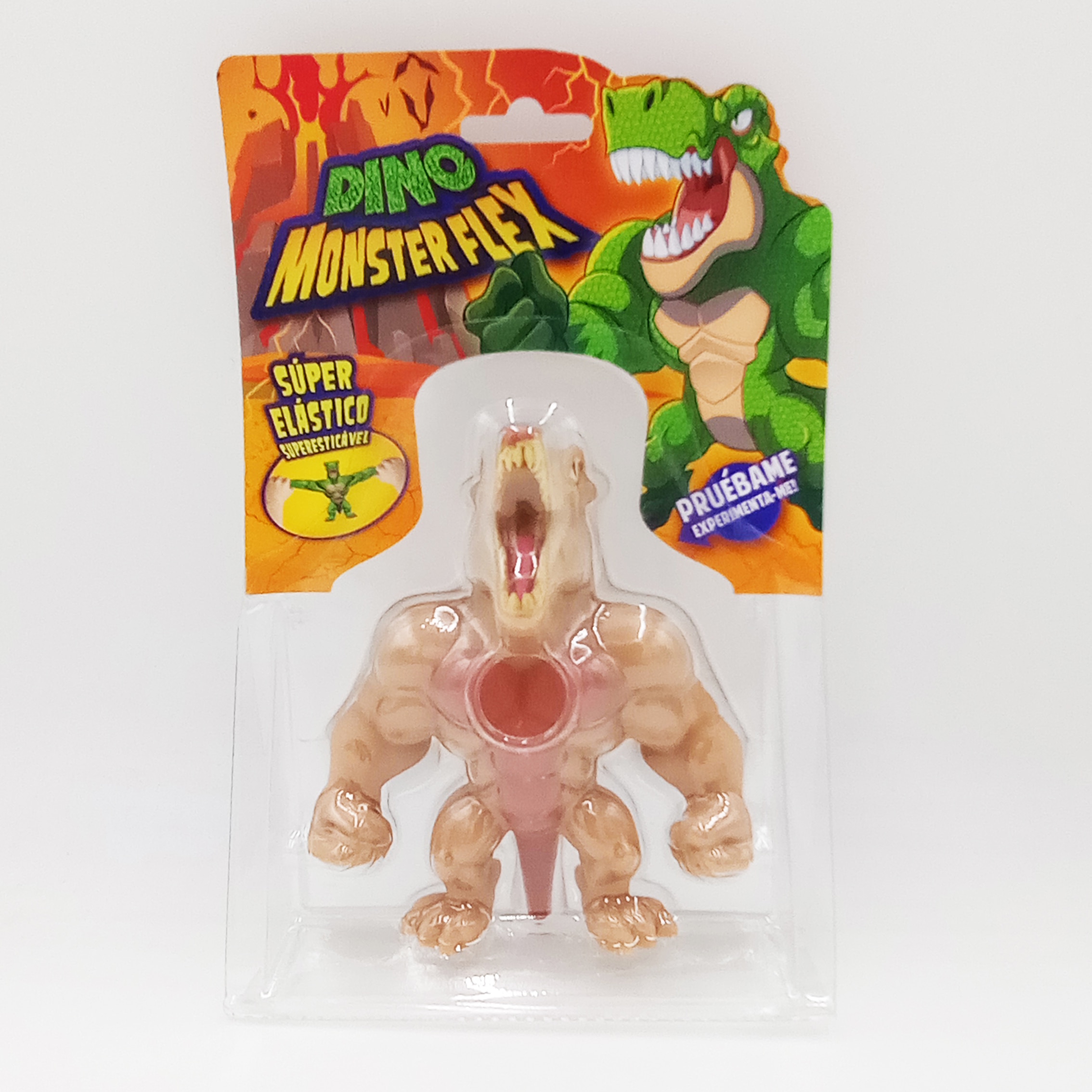 Monsterflex Dino, muñeco strech de dinosaurios para estirar y retorcer, 14 modelos par coleccionar. 10