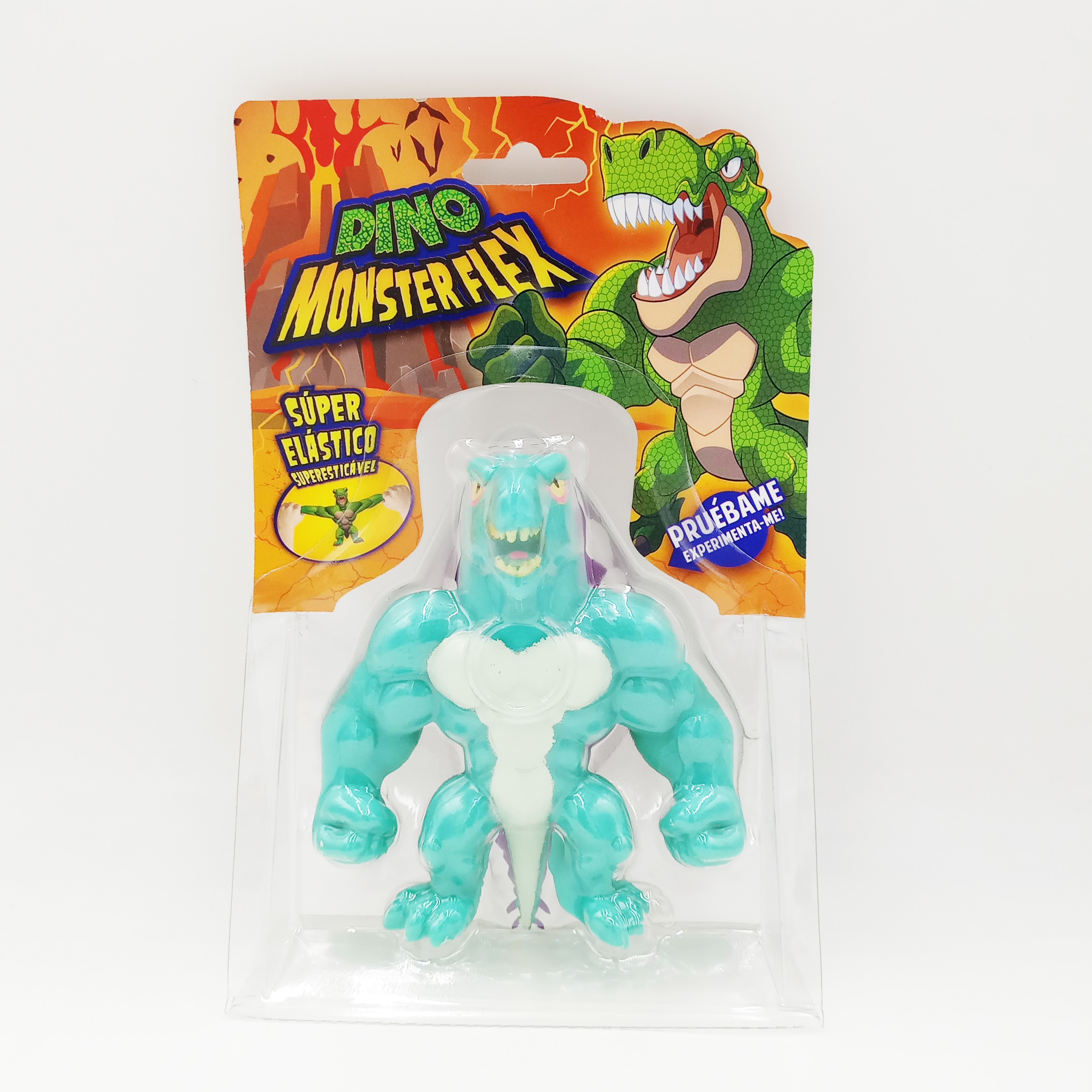 Monsterflex Dino, muñeco strech de dinosaurios para estirar y retorcer, 14 modelos par coleccionar. 11