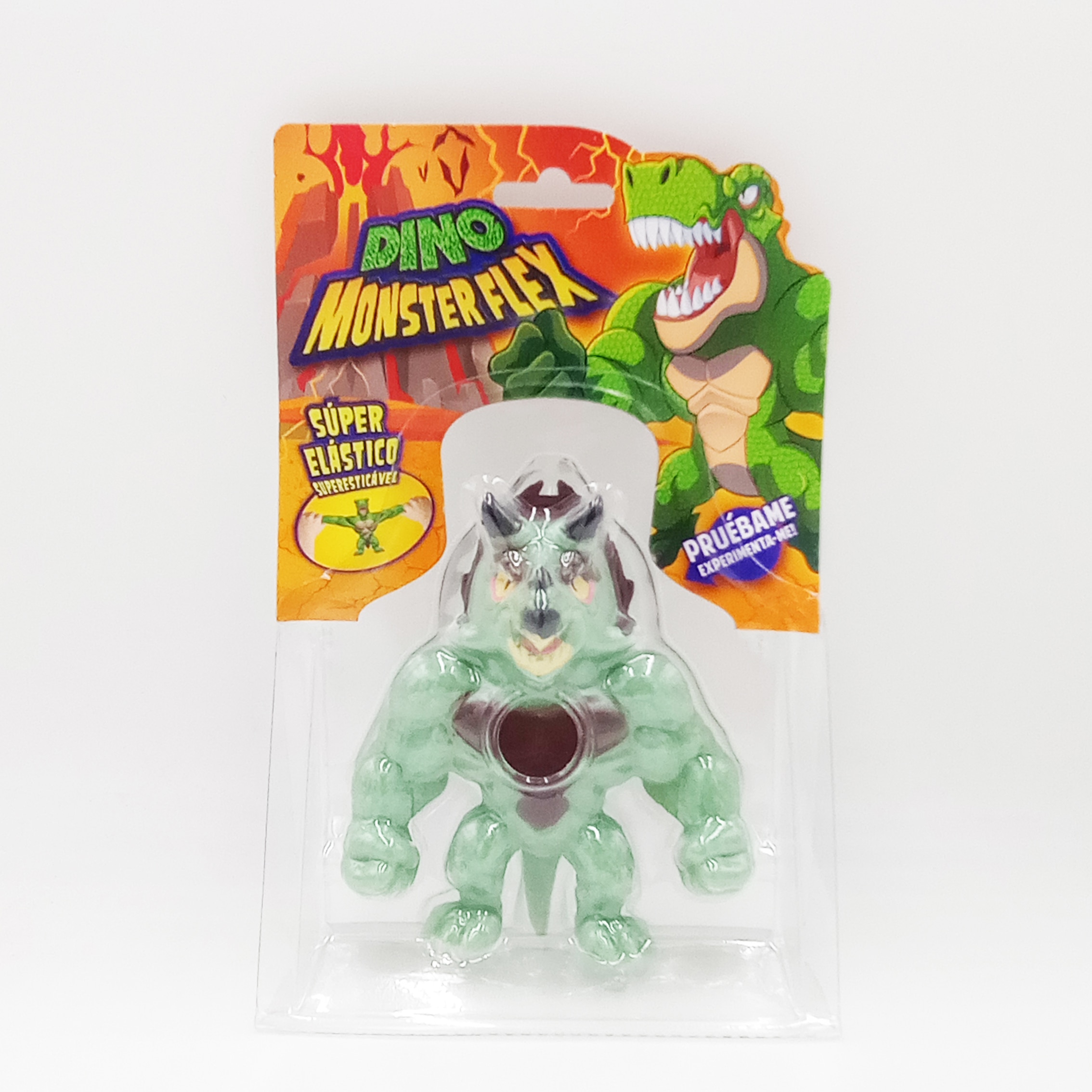 Monsterflex Dino, muñeco strech de dinosaurios para estirar y retorcer, 14 modelos par coleccionar. 13
