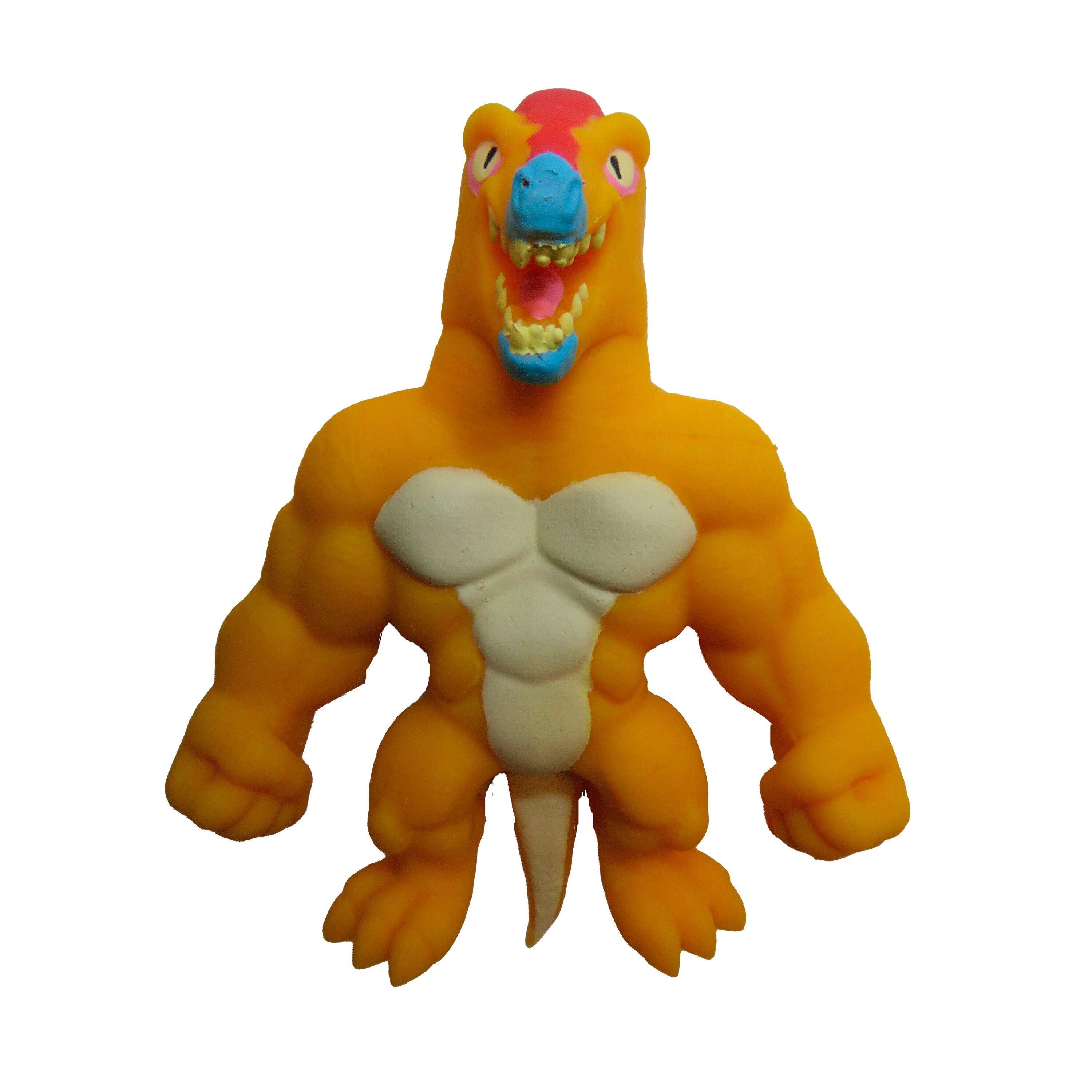 Monsterflex Dino, muñeco strech de dinosaurios para estirar y retorcer, 14 modelos par coleccionar. 18