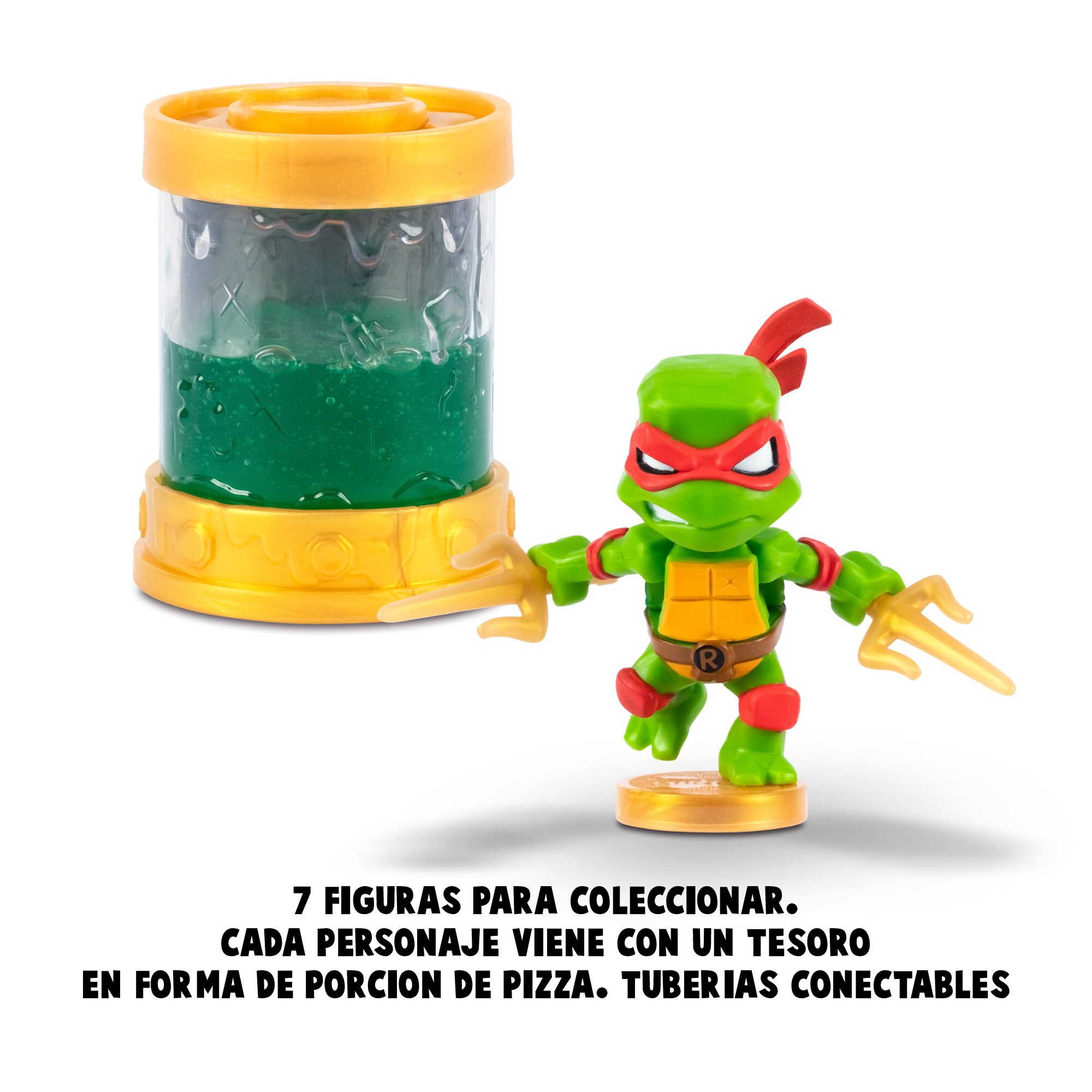TX Sewer Conector Tortugas Ninja Asst CD 4
