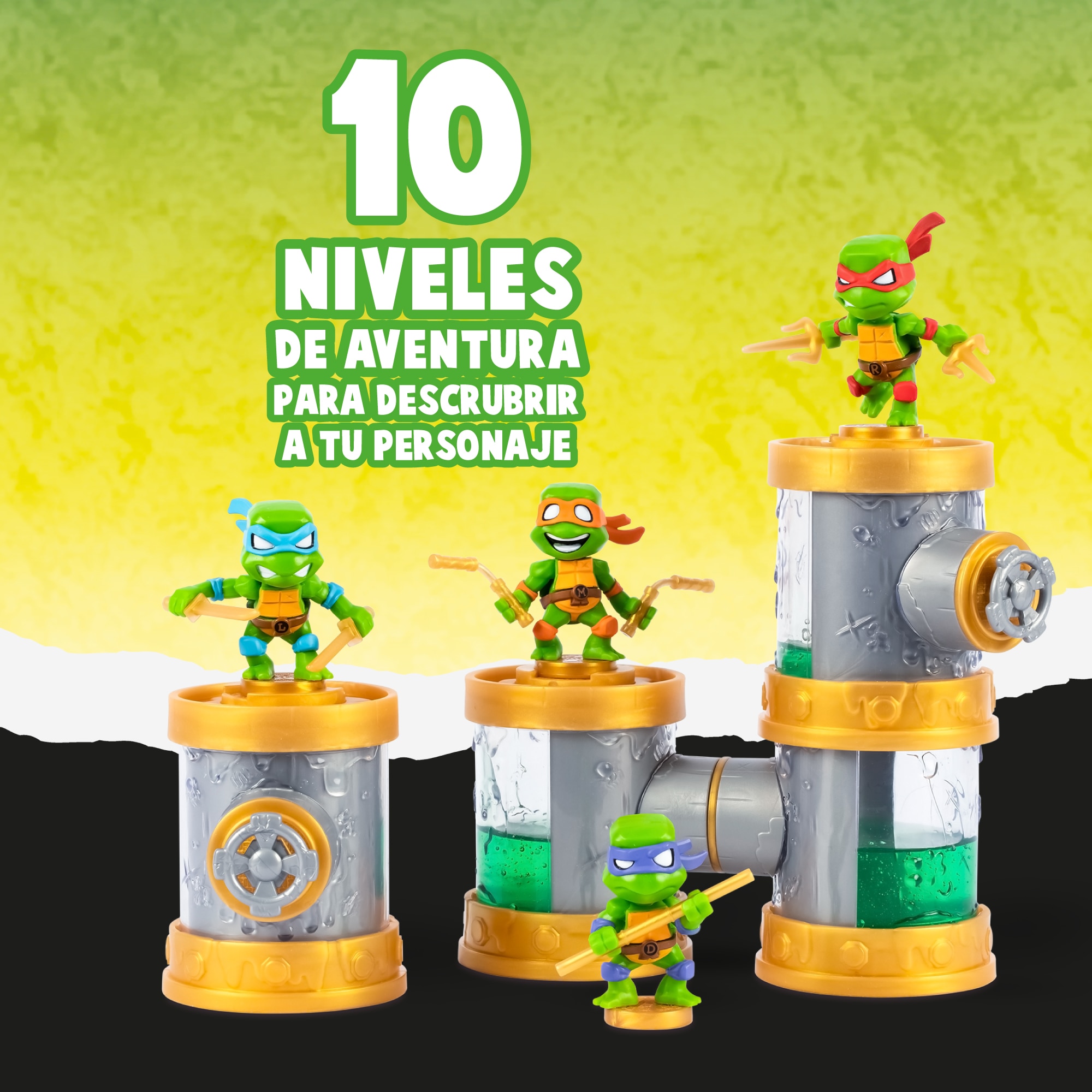 TX Sewer Conector Tortugas Ninja Asst CD 6