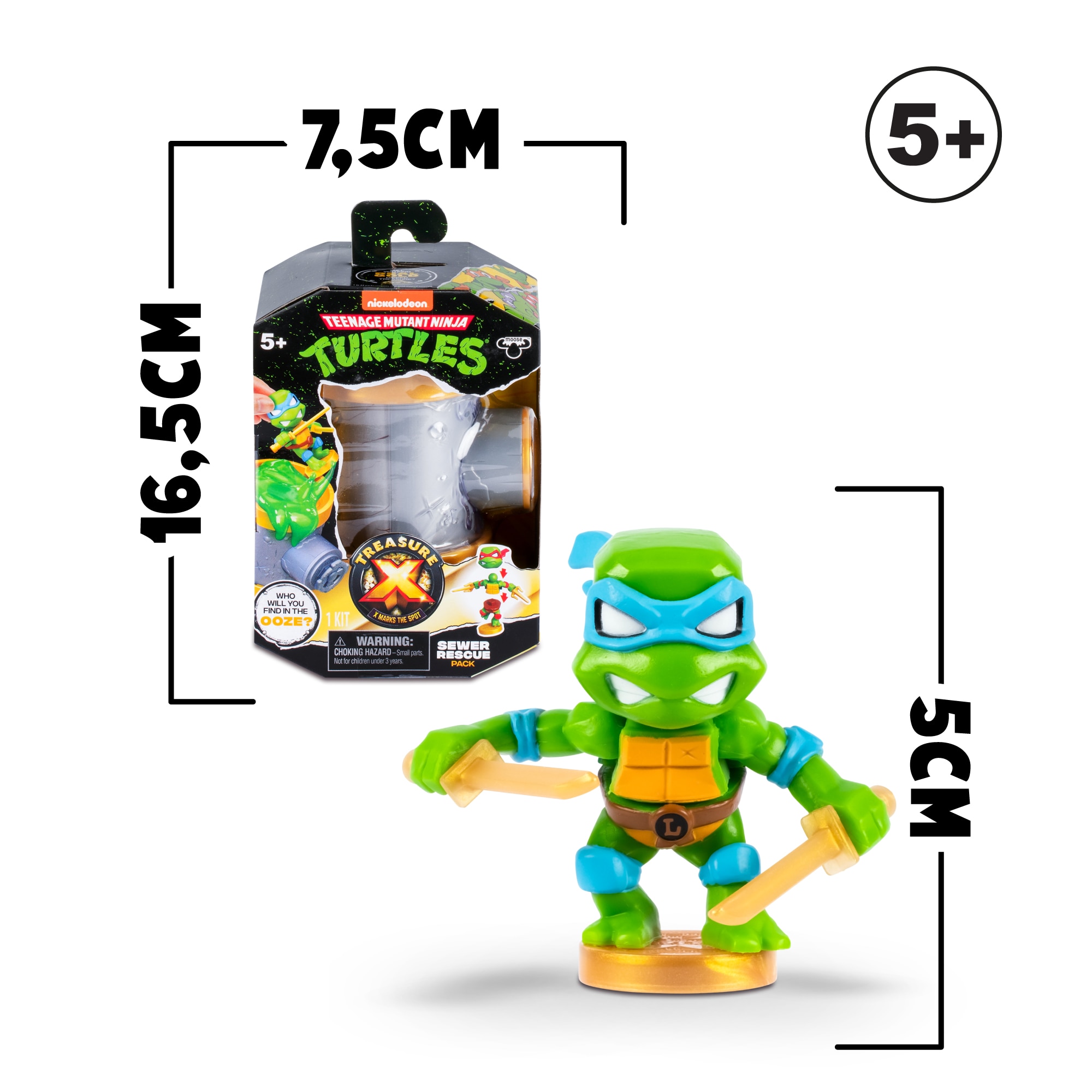 TX Sewer Conector Tortugas Ninja Asst CD 7